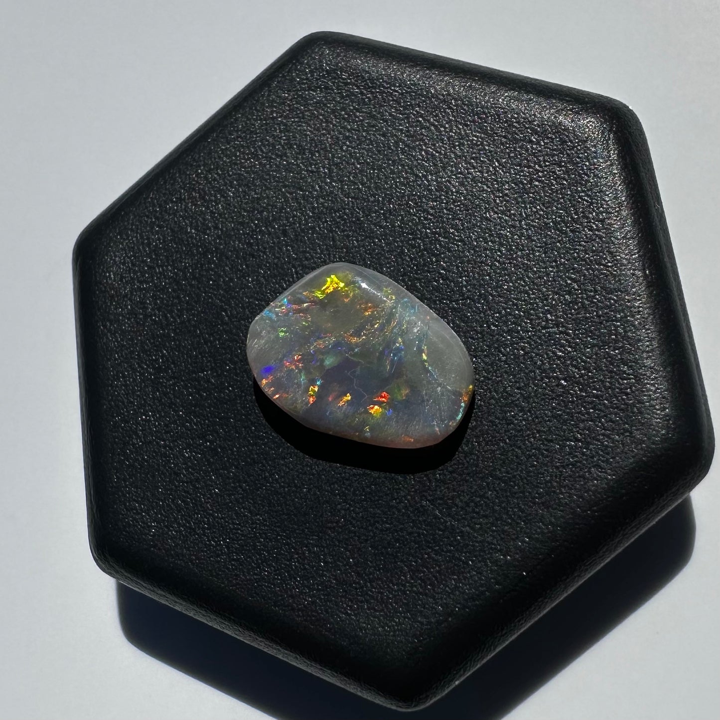 Lightning Ridge Semi Black Opal 0.8carat Solid Hand-Cut | Iona Opal Australia