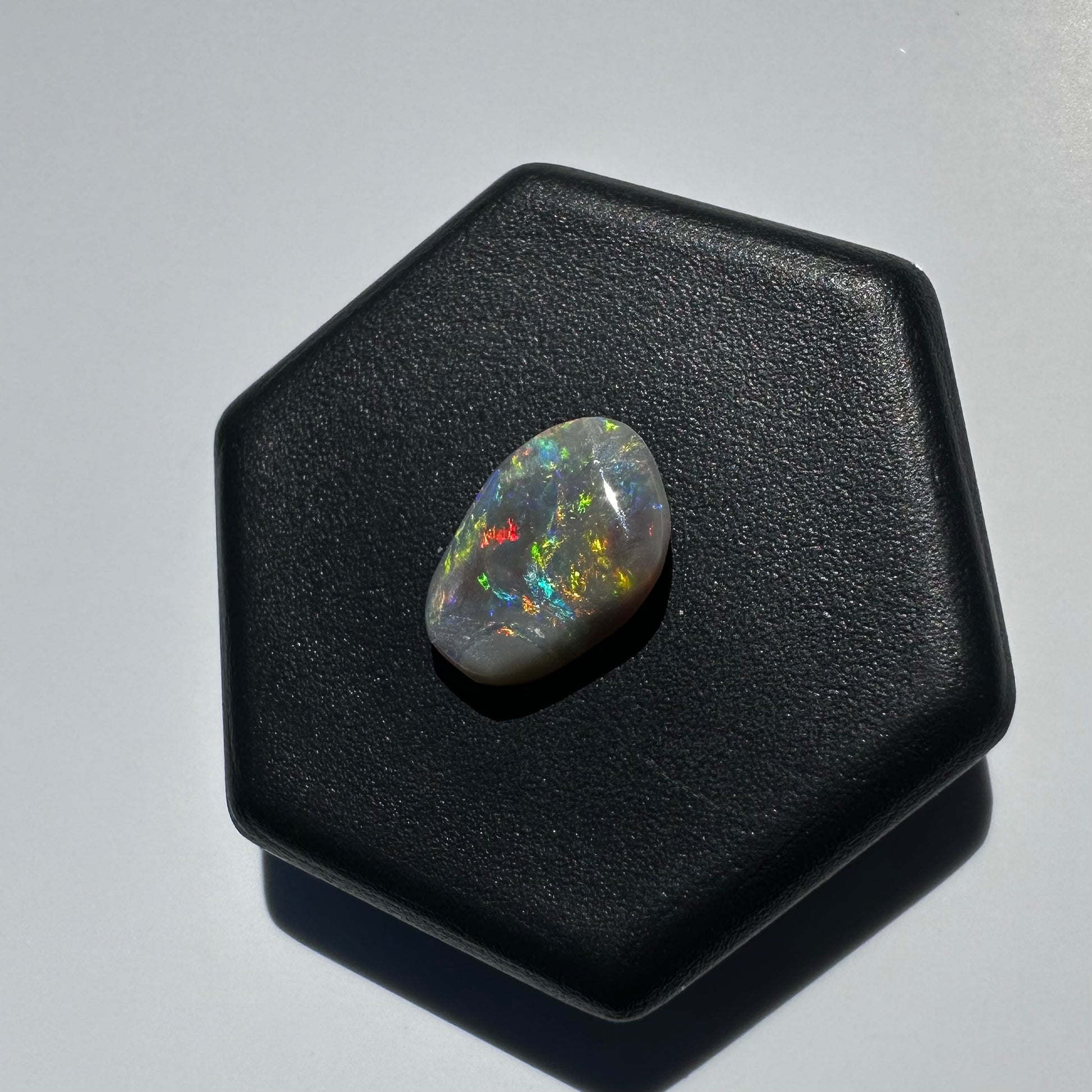 Lightning Ridge Semi Black Opal 0.8carat Solid Hand-Cut | Iona Opal Australia