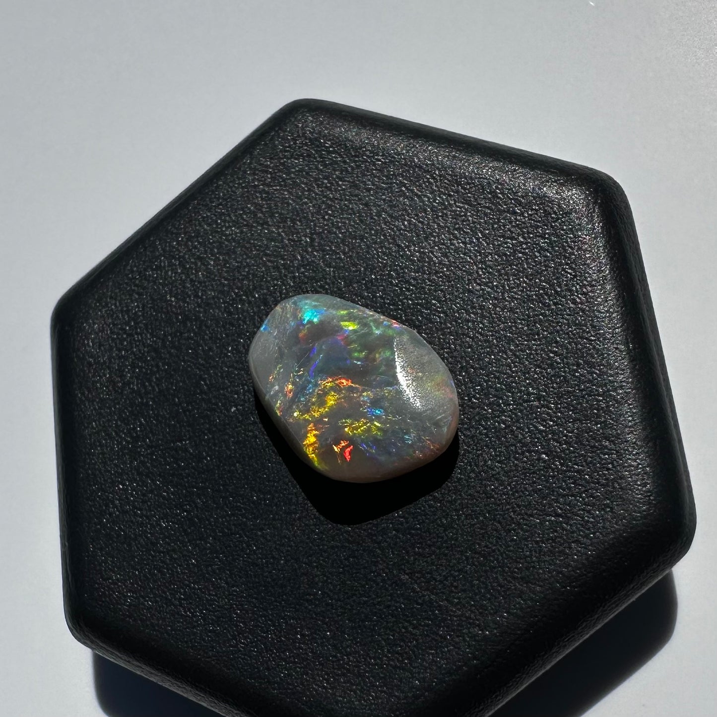 Lightning Ridge Semi Black Opal 0.8carat Solid Hand-Cut | Iona Opal Australia