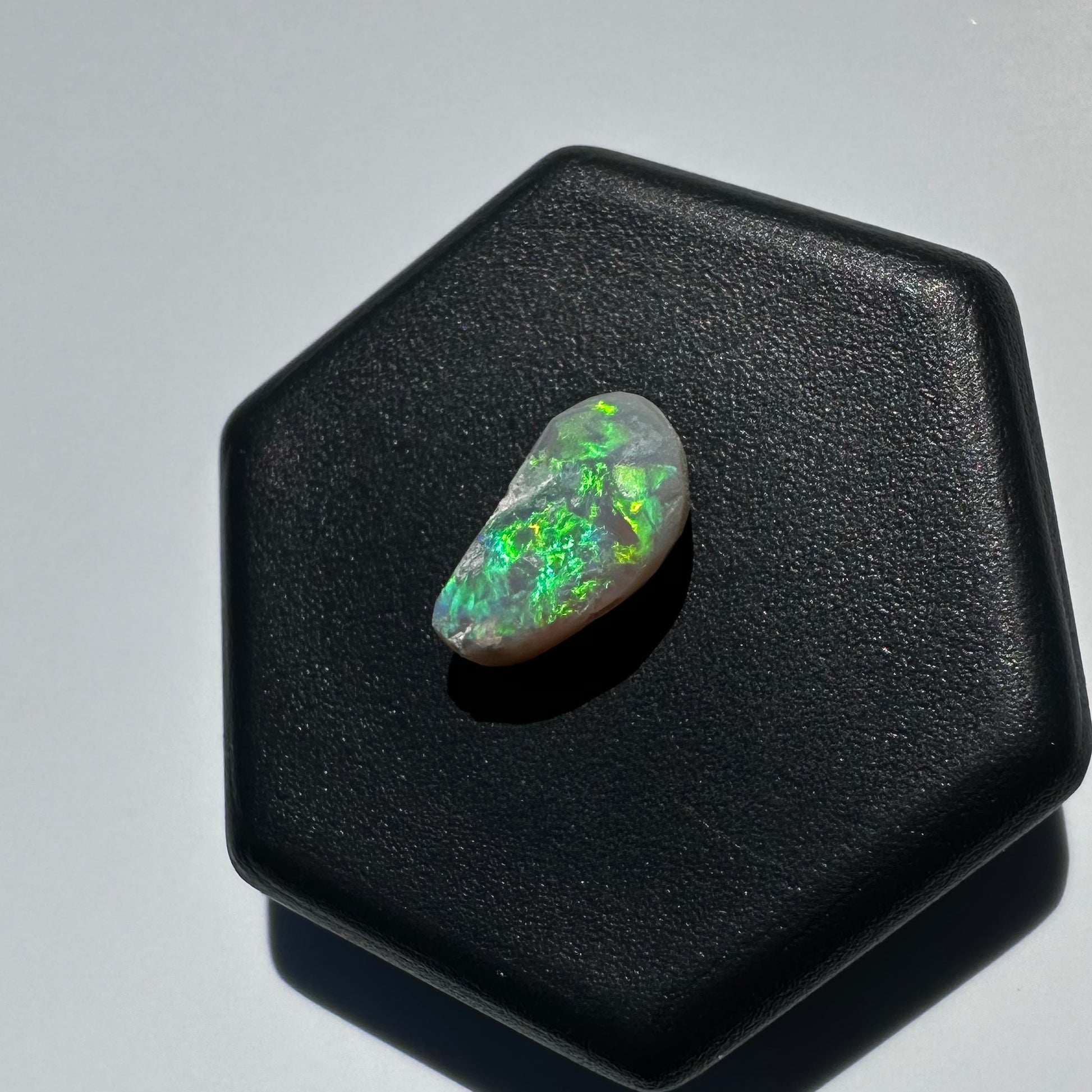 Lightning Ridge Semi Black Opal 0.8carat Solid Hand-Cut Luxury | Iona Opal Australia