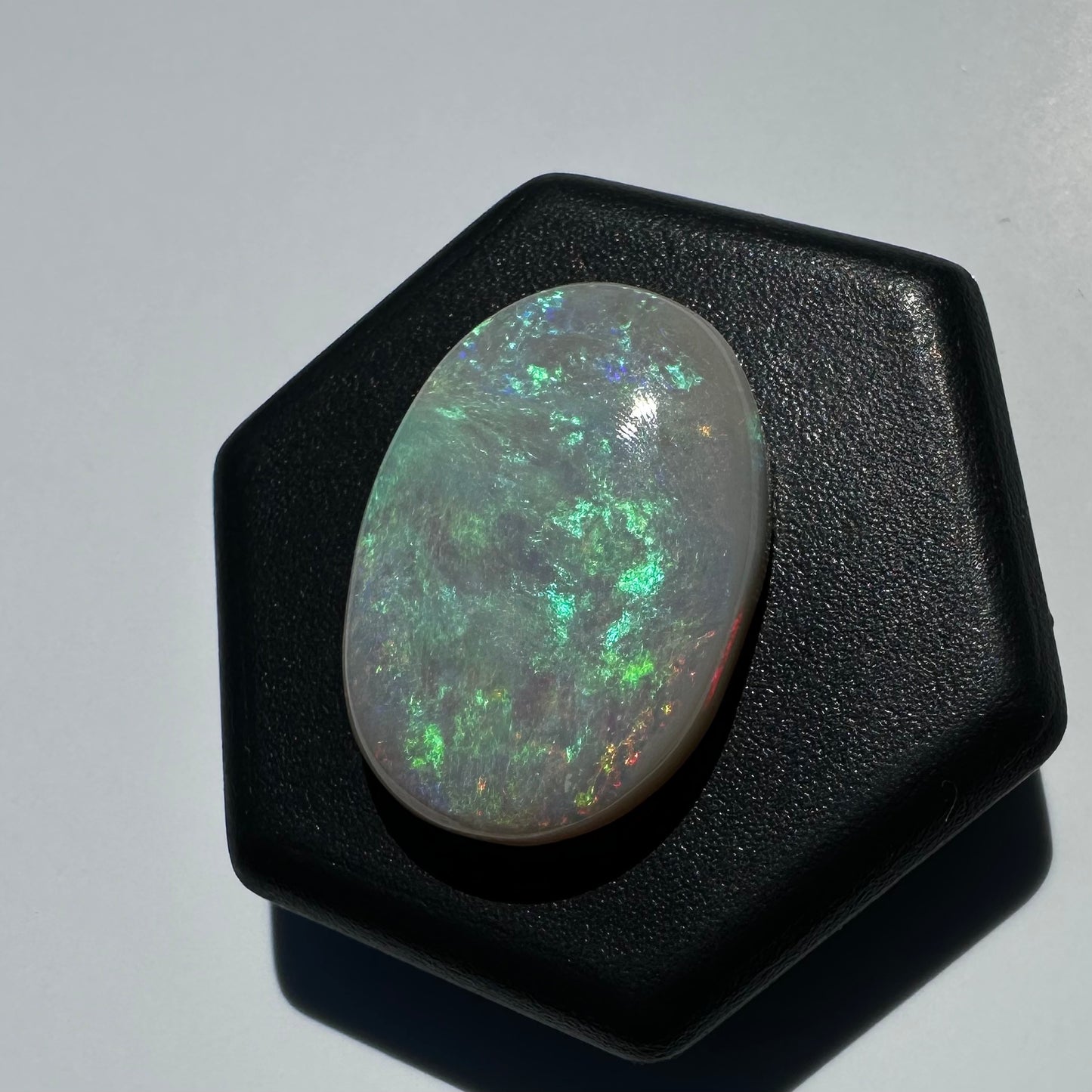 Lightning Ridge Semi Black Opal 4.7carat Solid Hand-Cut Luxury - Iona Opal Australia