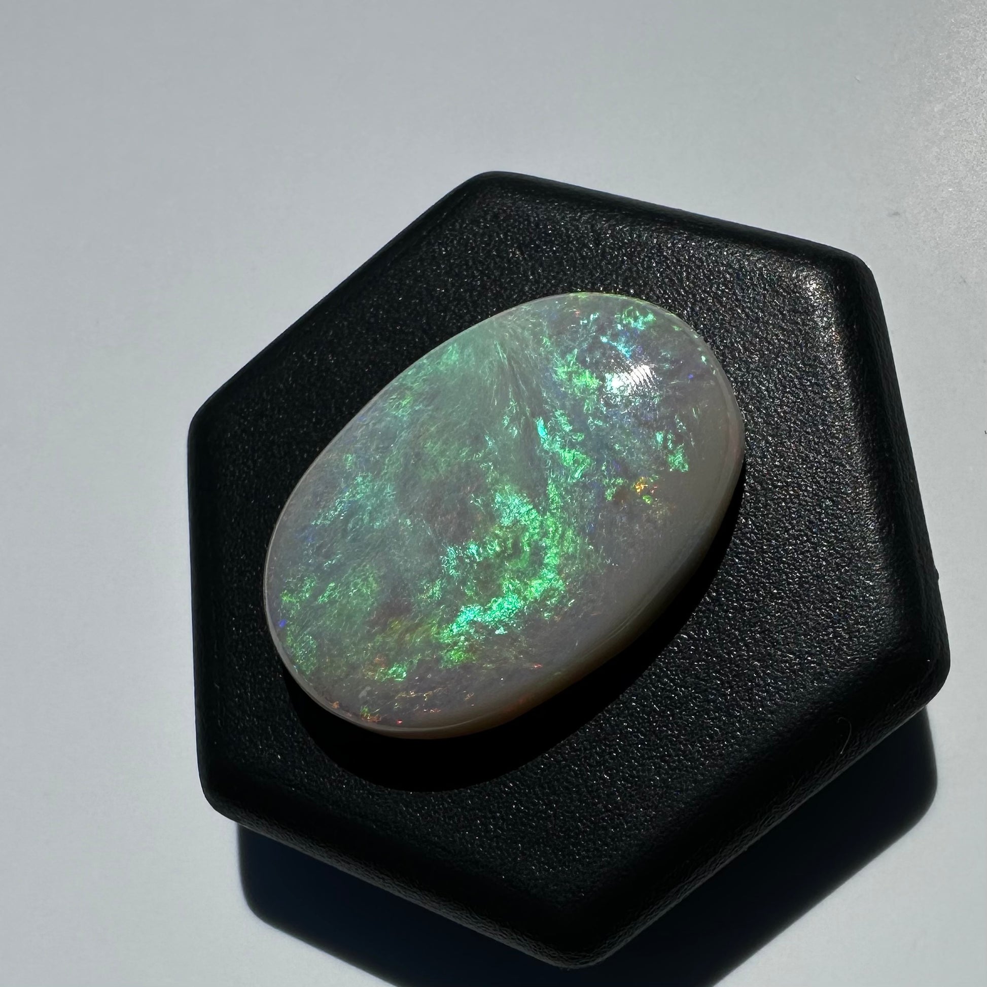 Lightning Ridge Semi Black Opal 4.7carat Solid Hand-Cut Luxury | Iona Opal Australia