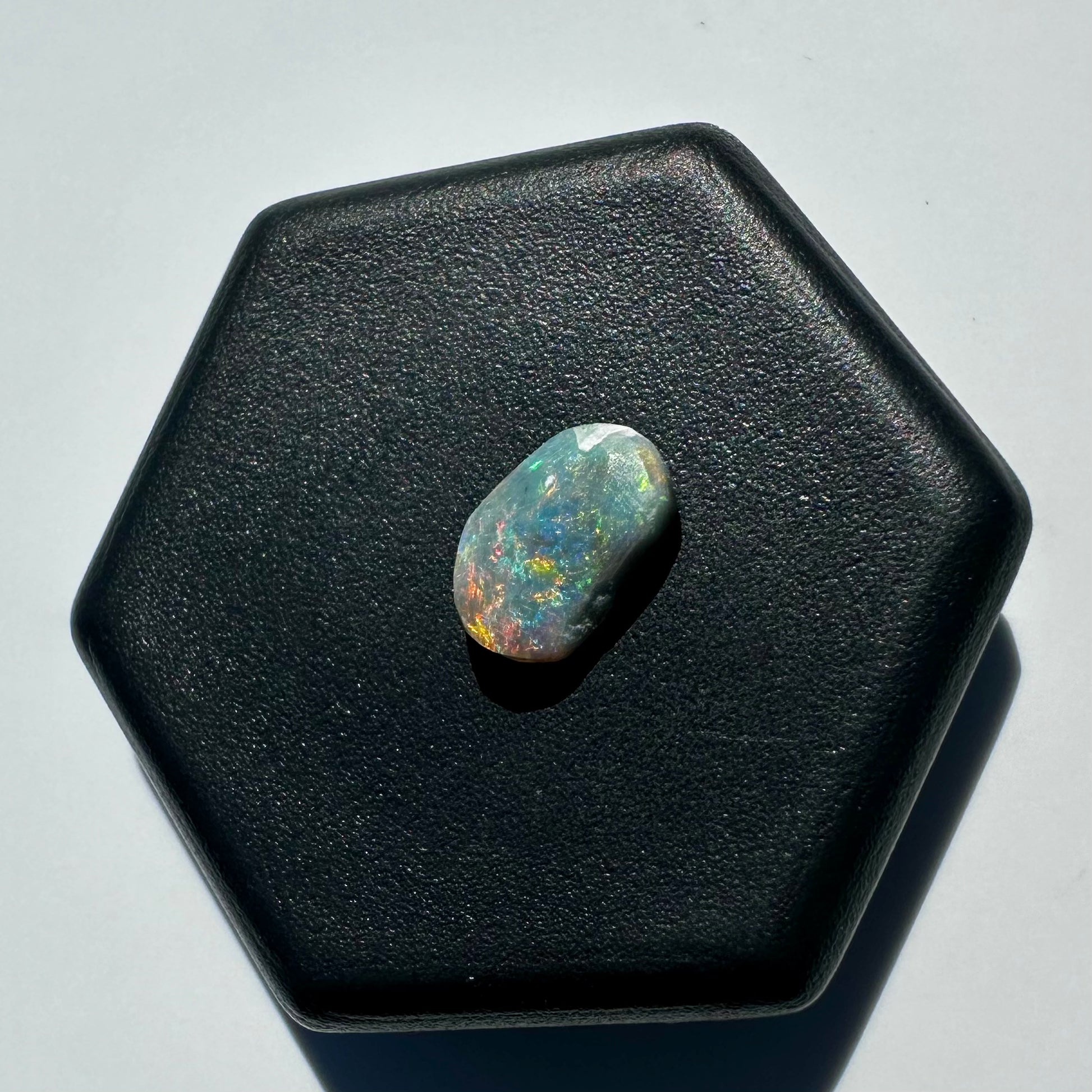 Lightning Ridge Semi Black Opal 0.5carat Solid Hand-Cut Luxury | Iona Opal Australia