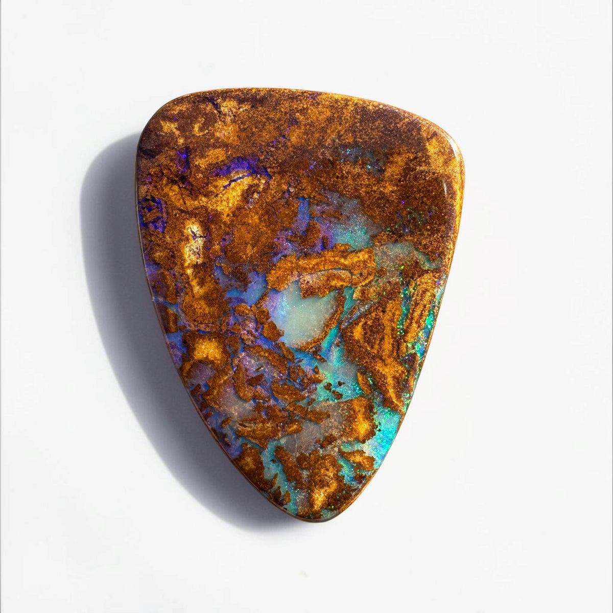 13ct Queensland Boulder Opal | Solid Australian Opal | Hand-Cut