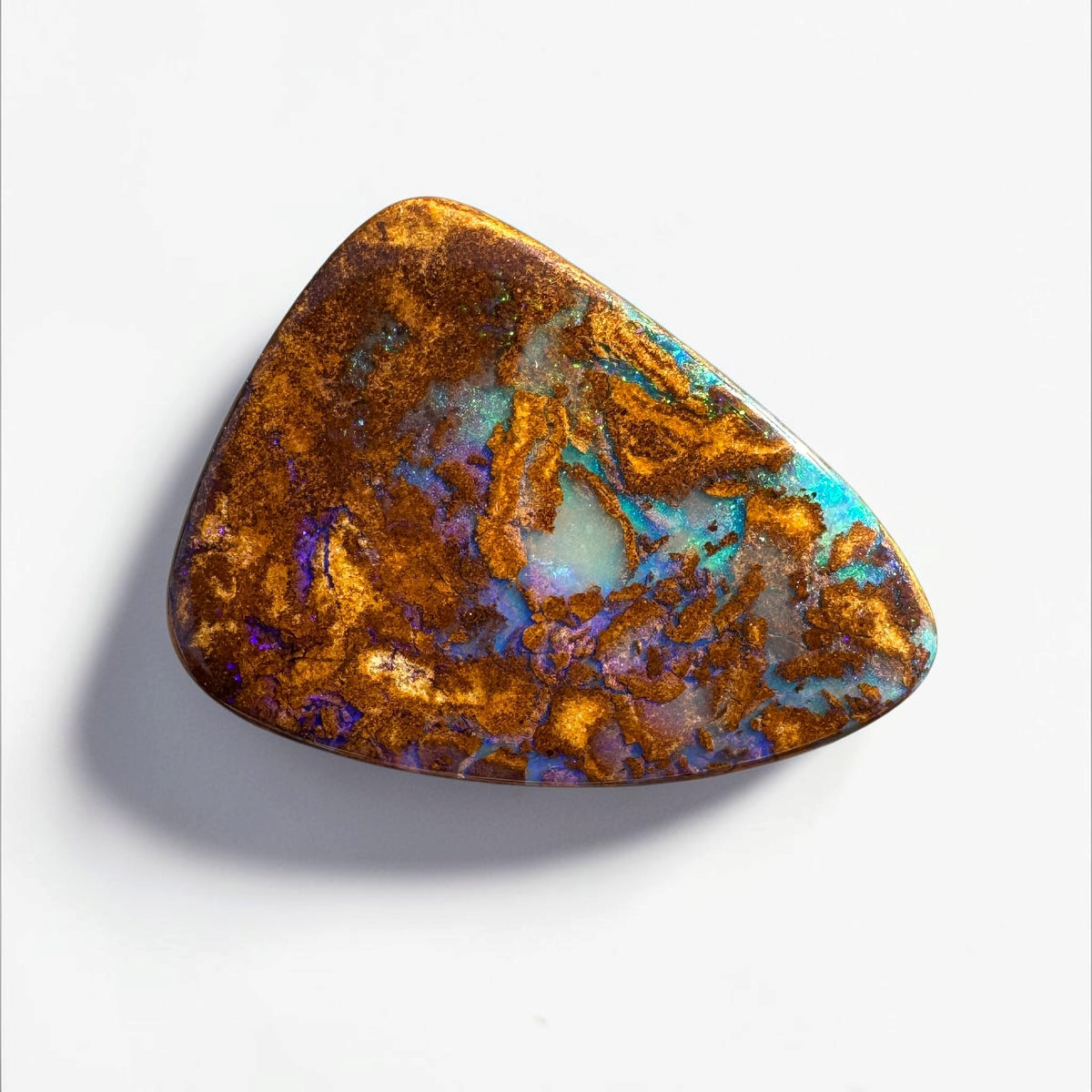 13ct Queensland Boulder Opal | Solid Australian Opal | Hand-Cut