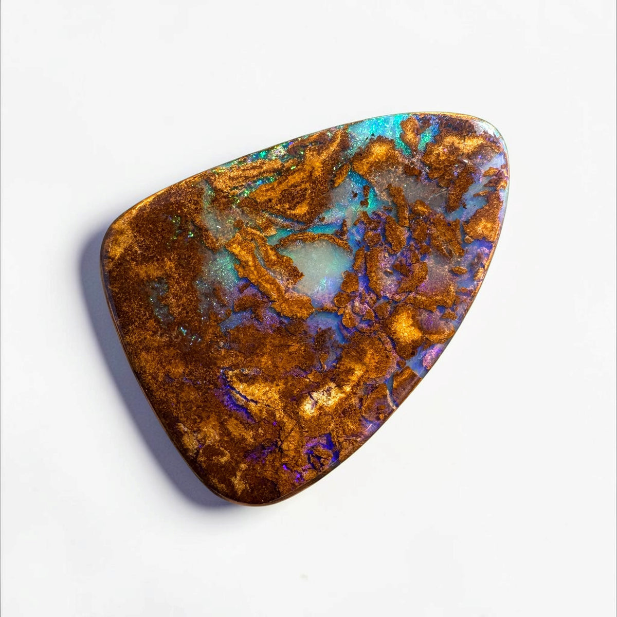 13ct Queensland Boulder Opal | Solid Australian Opal | Hand-Cut