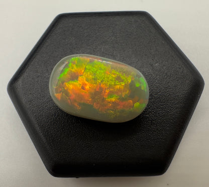 Lightning Ridge Semi Black Opal Picture Stone 2.6 Carat Solid Hand-Cut Luxury - Iona Opal Australia