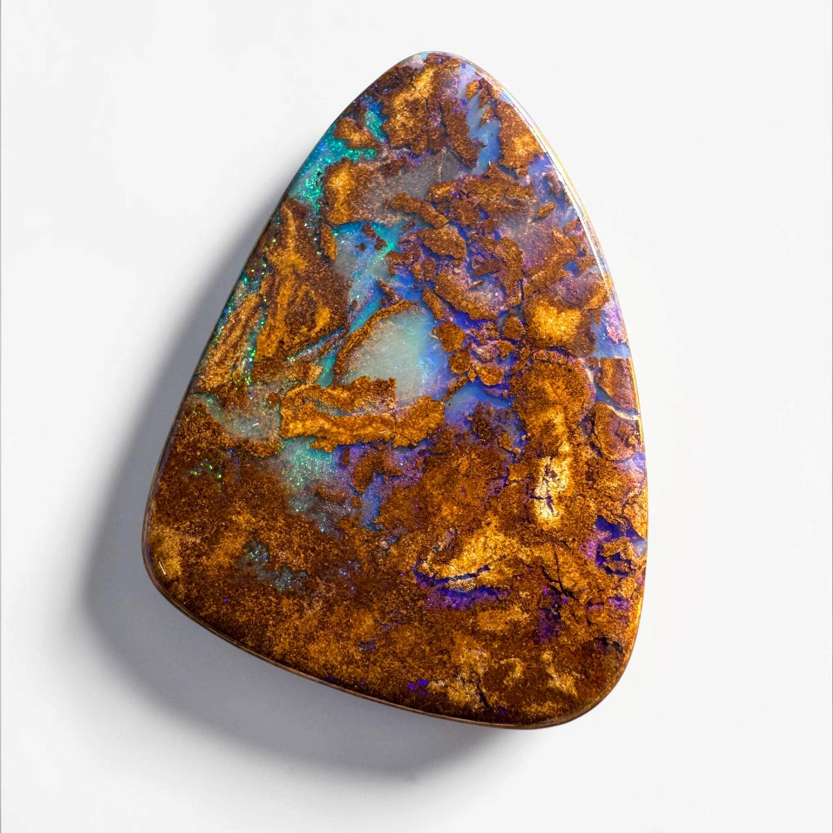 13ct Queensland Boulder Opal | Solid Australian Opal | Hand-Cut