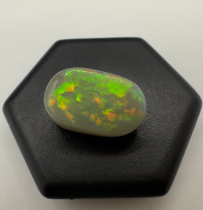 Lightning Ridge Semi Black Opal Picture Stone 2.6 Carat Solid Hand-Cut Luxury - Iona Opal Australia