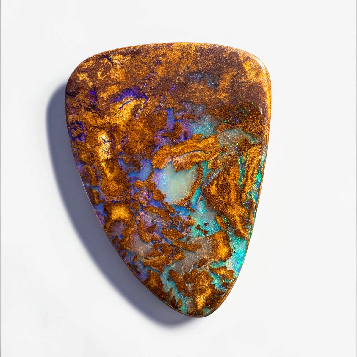 13ct Queensland Boulder Opal | Solid Australian Opal | Hand-Cut