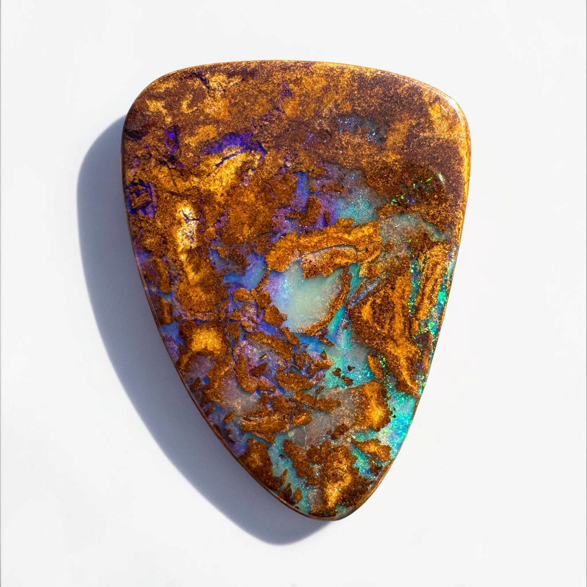 13ct Queensland Boulder Opal | Solid Australian Opal | Hand-Cut