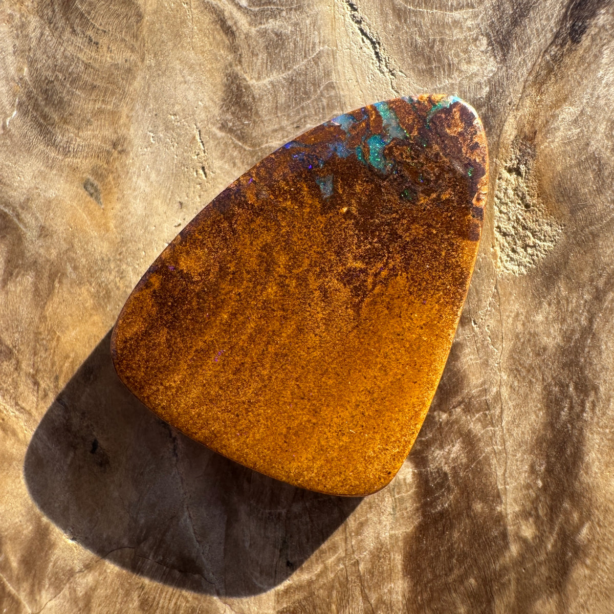 13ct Queensland Boulder Opal | Solid Australian Opal | Hand-Cut
