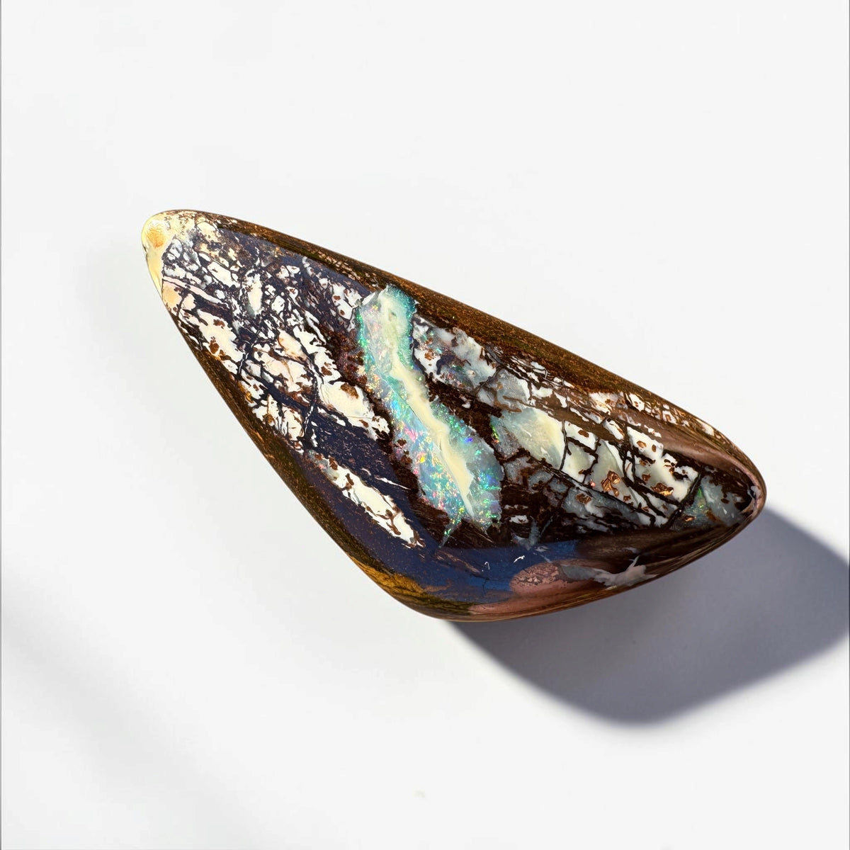 25ct Queensland Boulder Opal | Solid Australian Opal | Hand-Cut