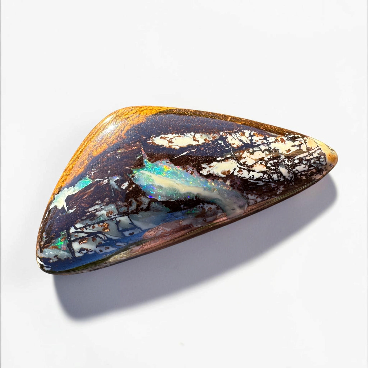 25ct Queensland Boulder Opal | Solid Australian Opal | Hand-Cut