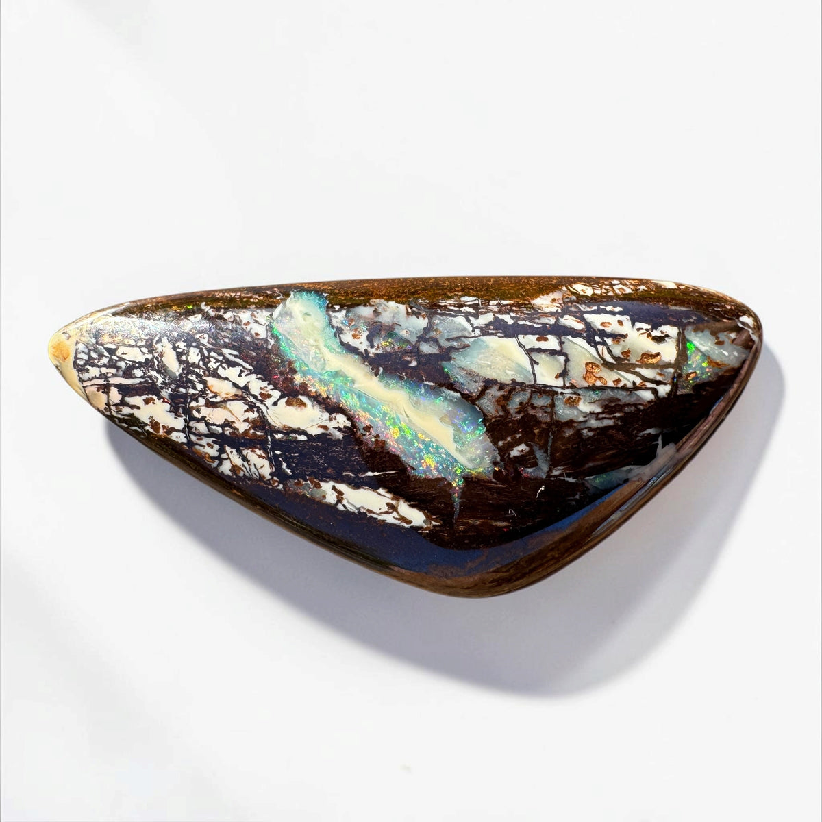 25ct Queensland Boulder Opal | Solid Australian Opal | Hand-Cut