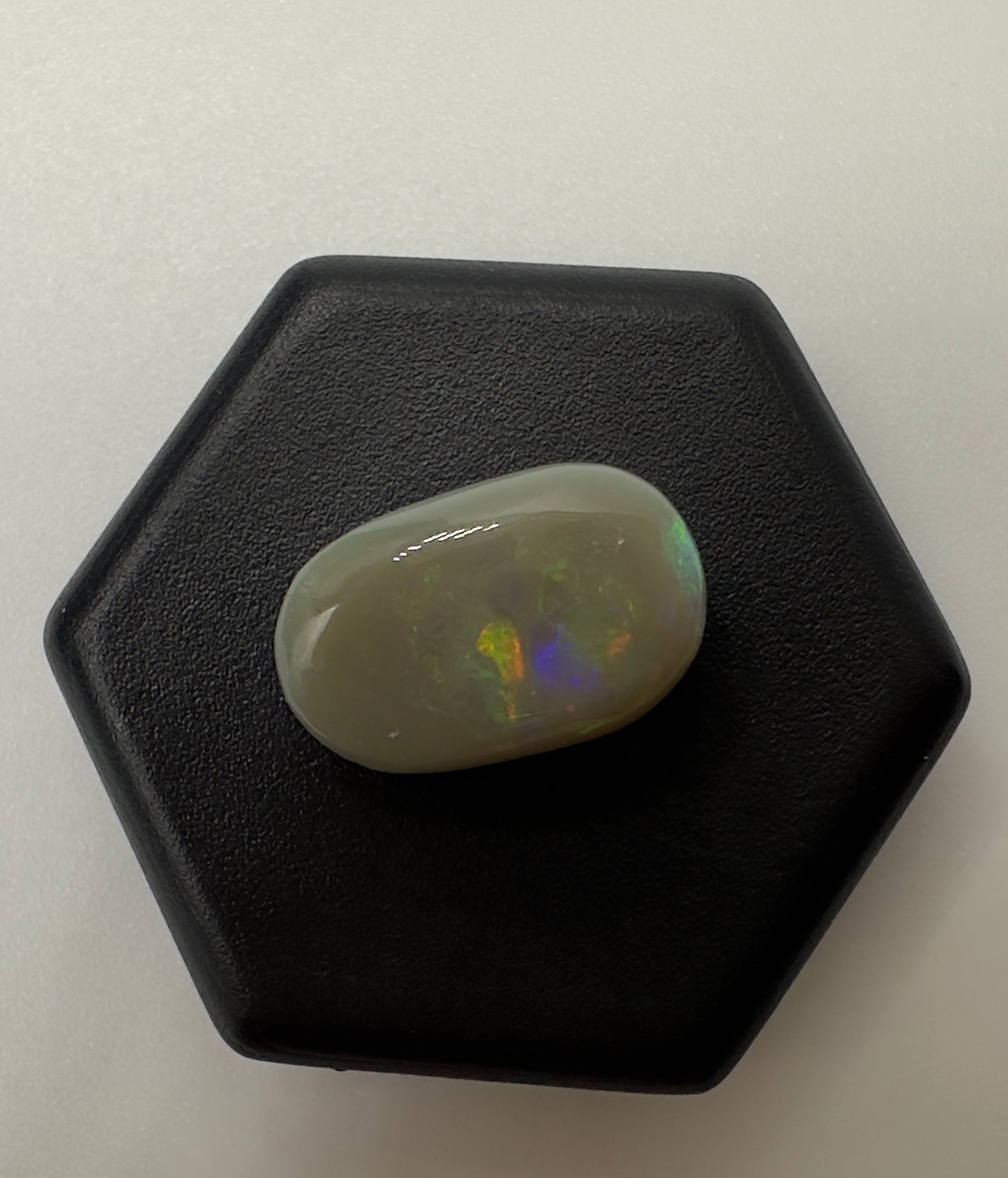 Lightning Ridge Semi Black Opal Picture Stone 2.6 Carat Solid Hand-Cut Luxury - Iona Opal Australia