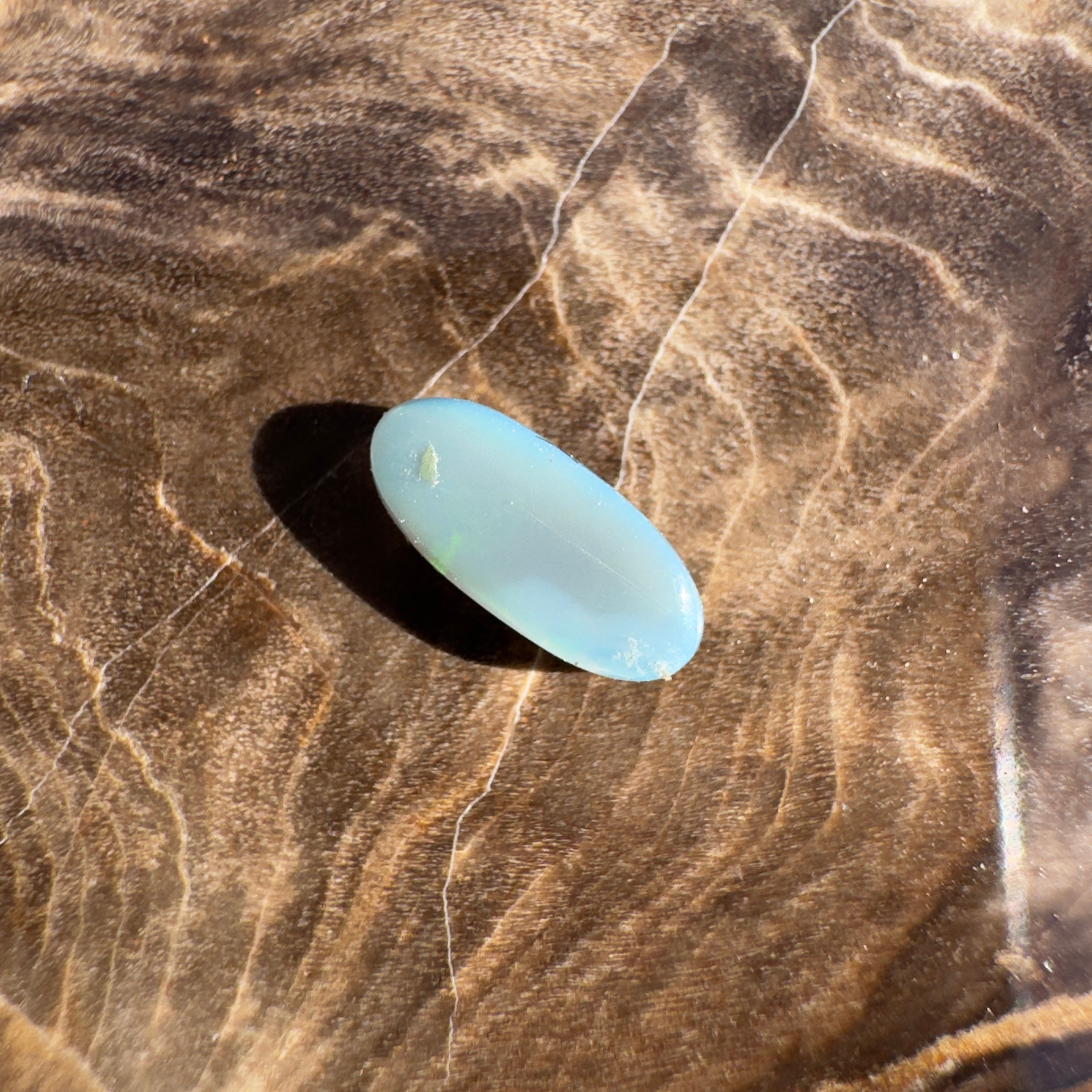 0.4ct Lightning Ridge Semi Black | Solid Australian Opal | Hand-Cut