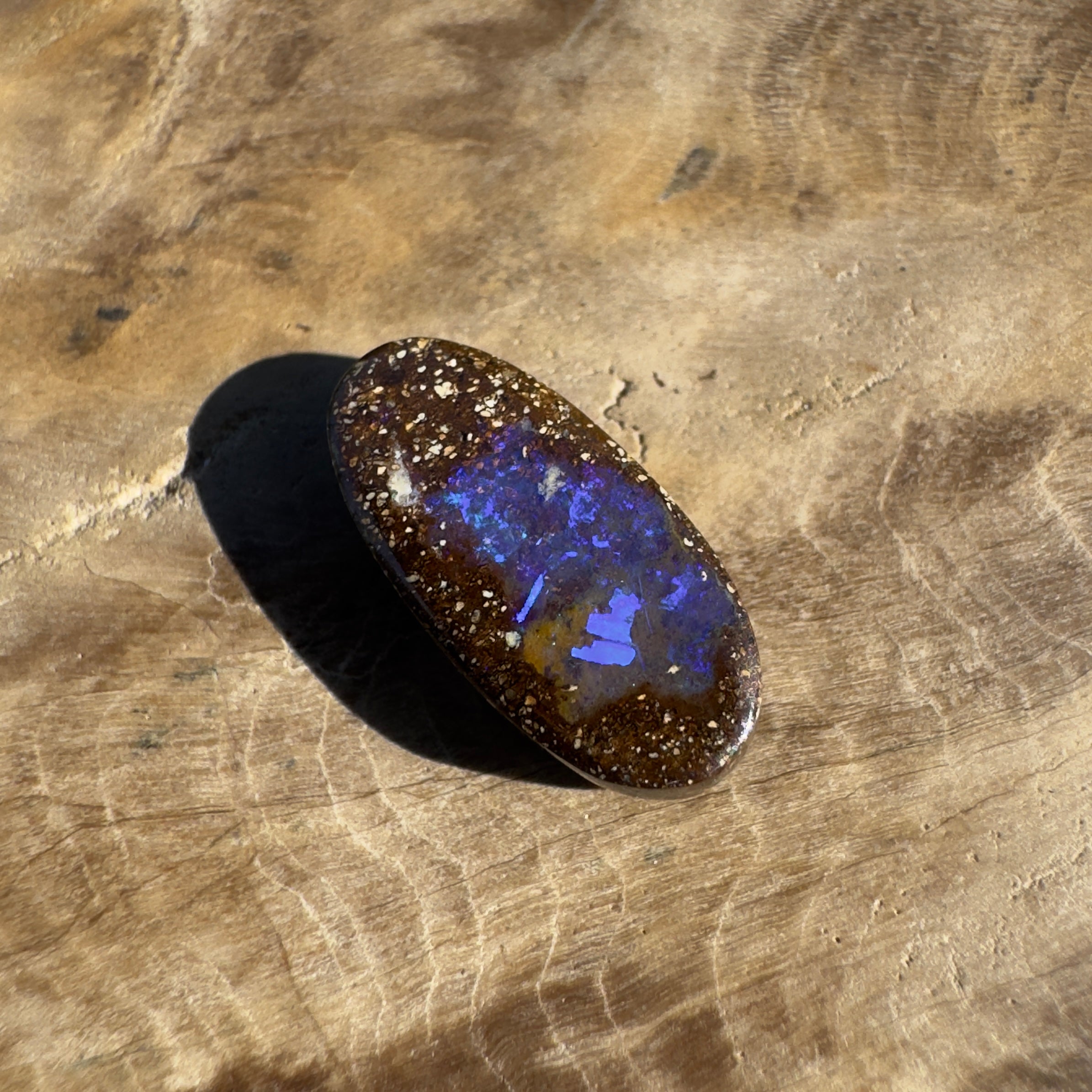 2.7ct Queensland Boulder Opal | Solid Australian Opal | Hand-Cut