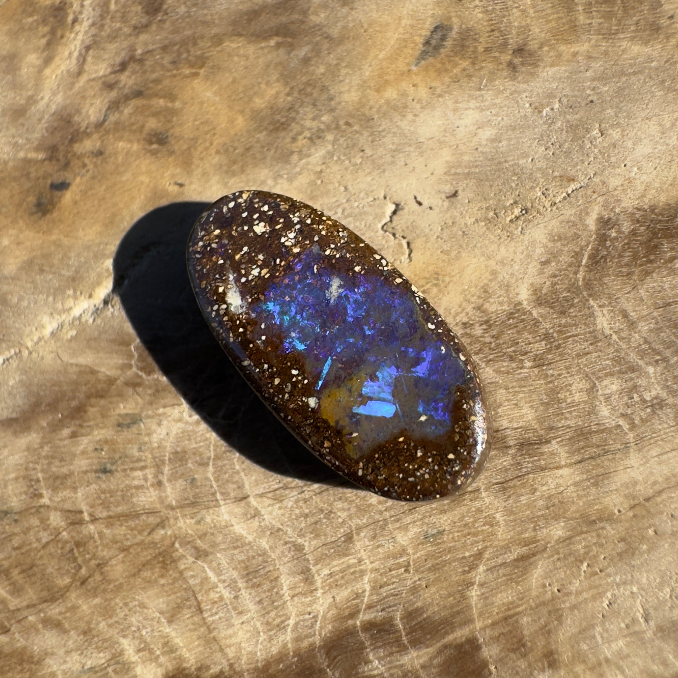 2.7ct Queensland Boulder Opal | Solid Australian Opal | Hand-Cut