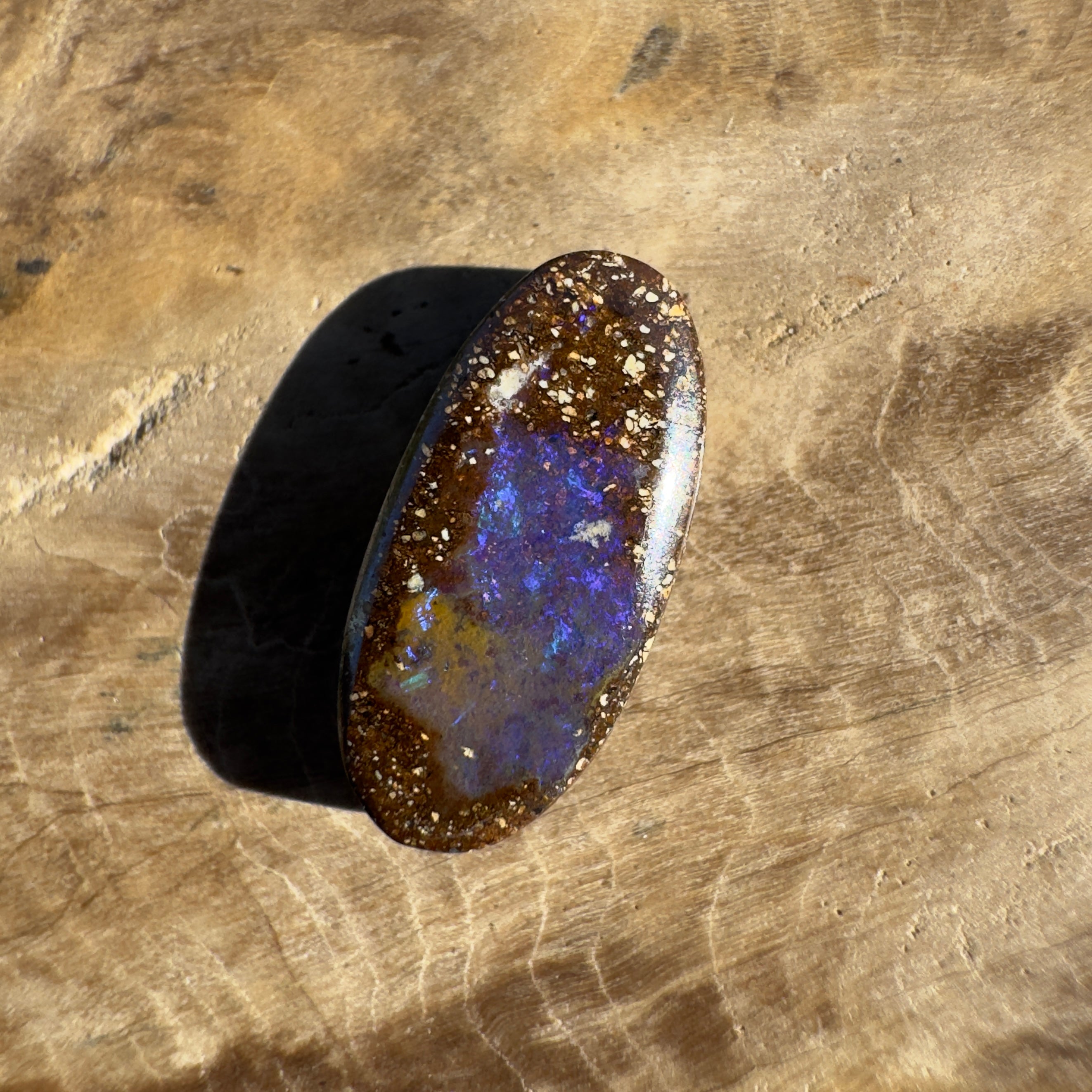 2.7ct Queensland Boulder Opal | Solid Australian Opal | Hand-Cut