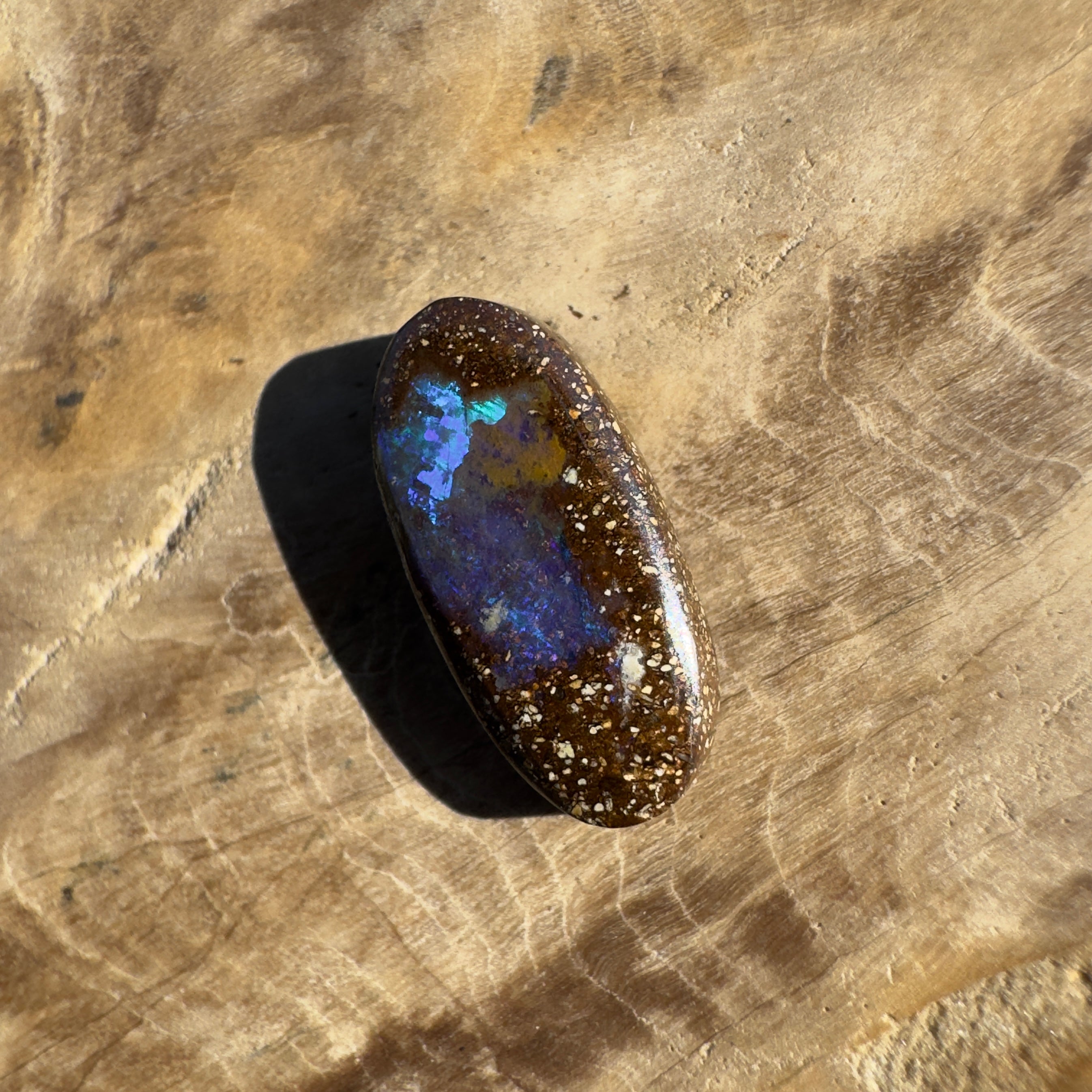 2.7ct Queensland Boulder Opal | Solid Australian Opal | Hand-Cut
