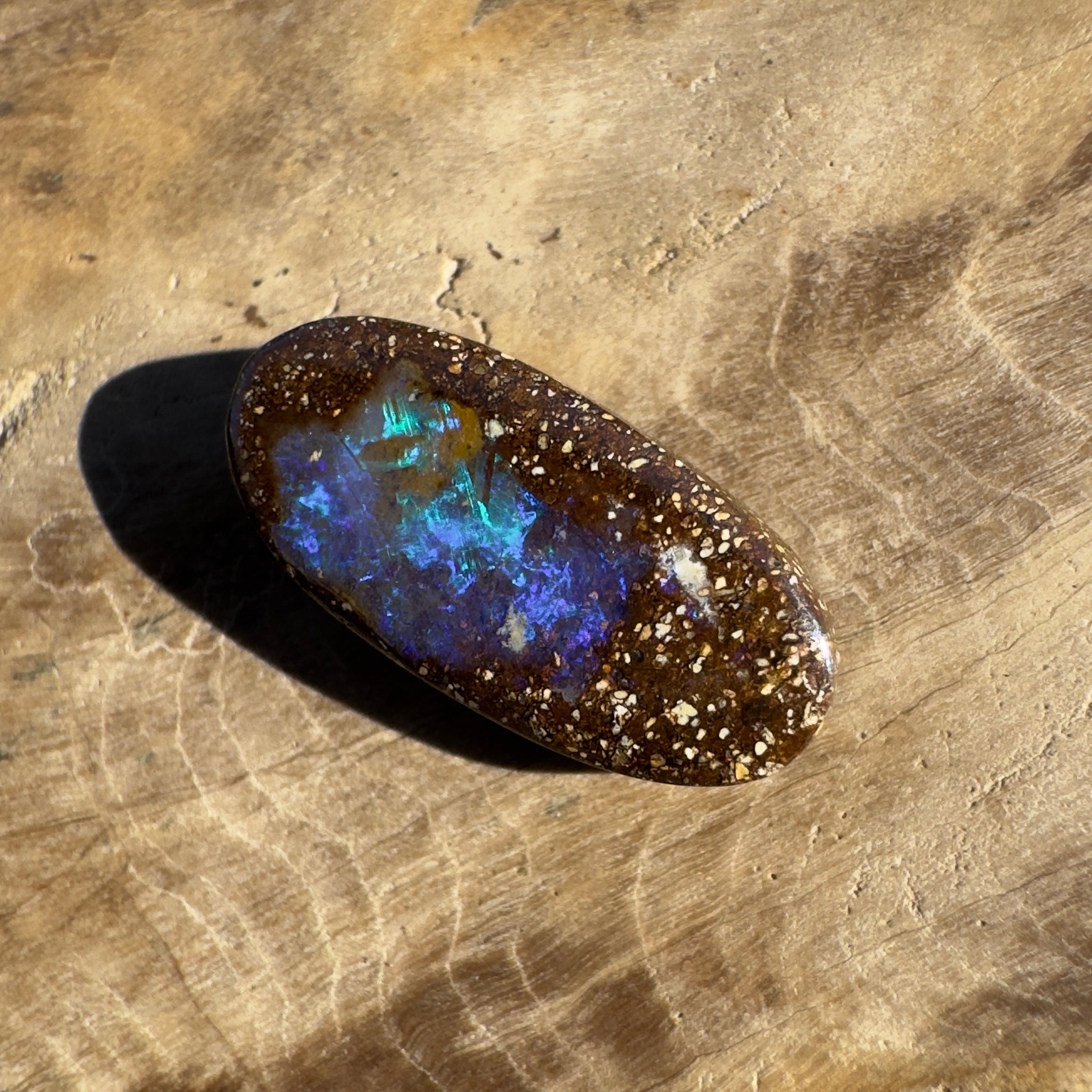 2.7ct Queensland Boulder Opal | Solid Australian Opal | Hand-Cut