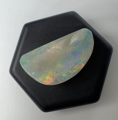 Australian Lightning Ridge Semi Black Opal 3.0carat Solid Hand Cut Luxury - Iona Opal Australia