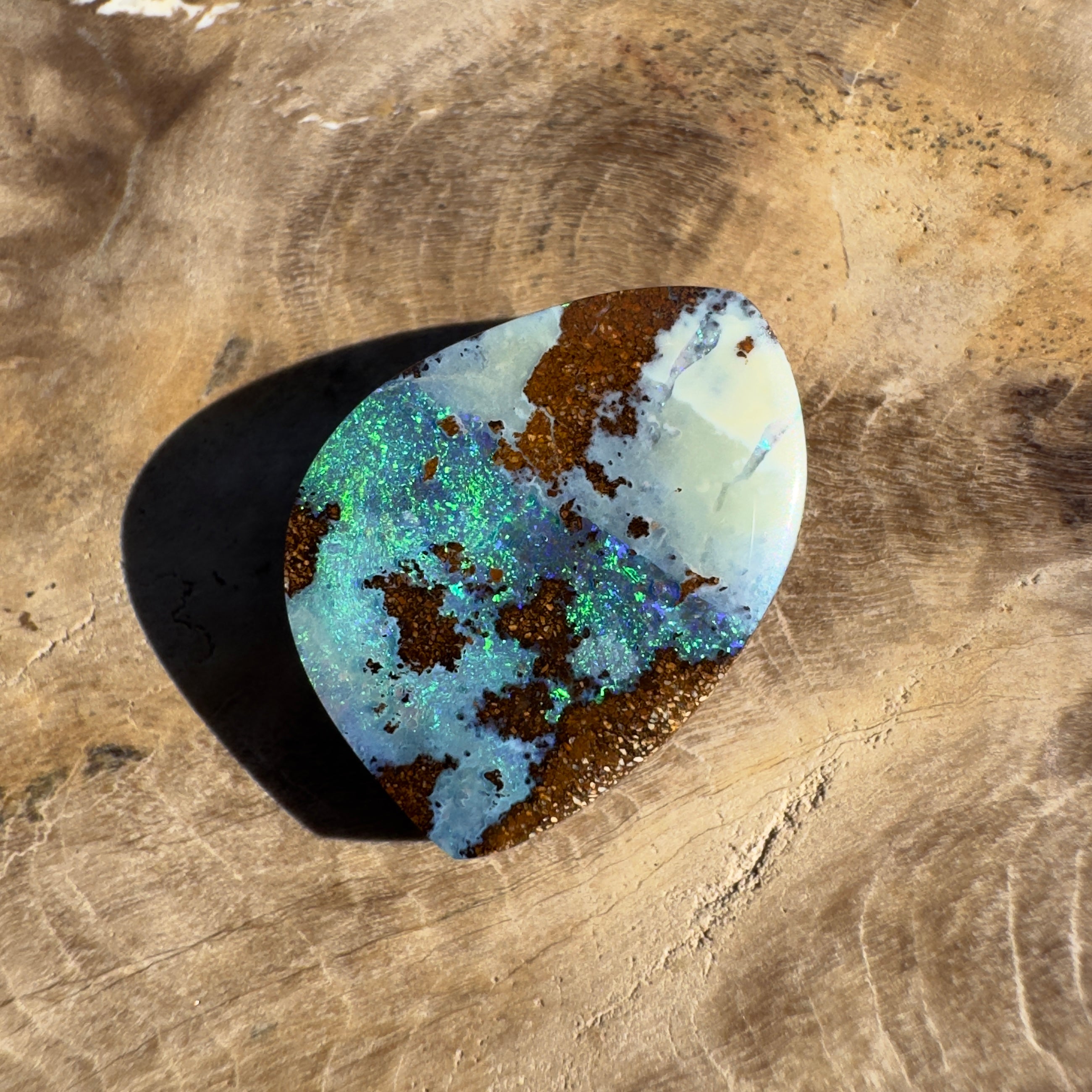 5.5ct Queensland Boulder Opal | Solid Australian Opal | Hand-Cut