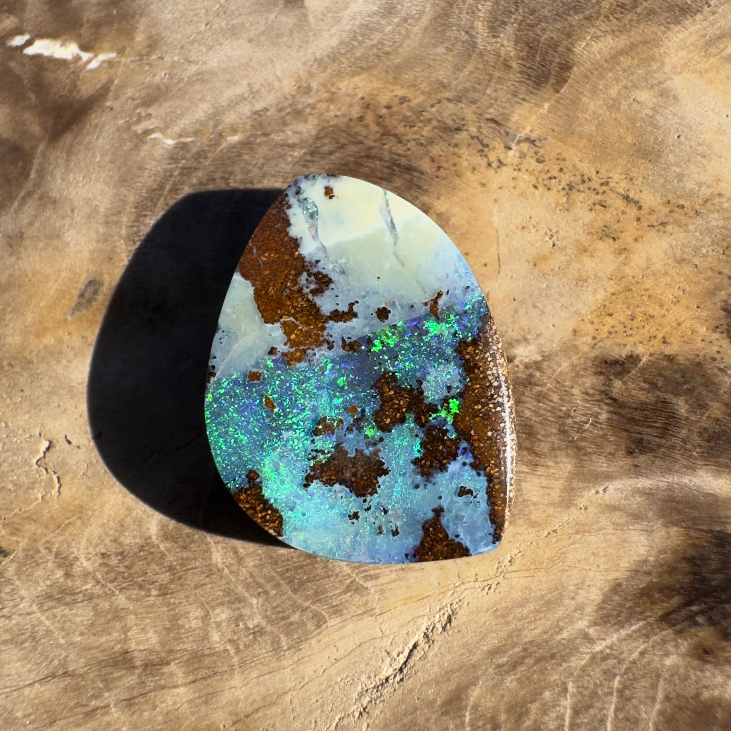 5.5ct Queensland Boulder Opal | Solid Australian Opal | Hand-Cut