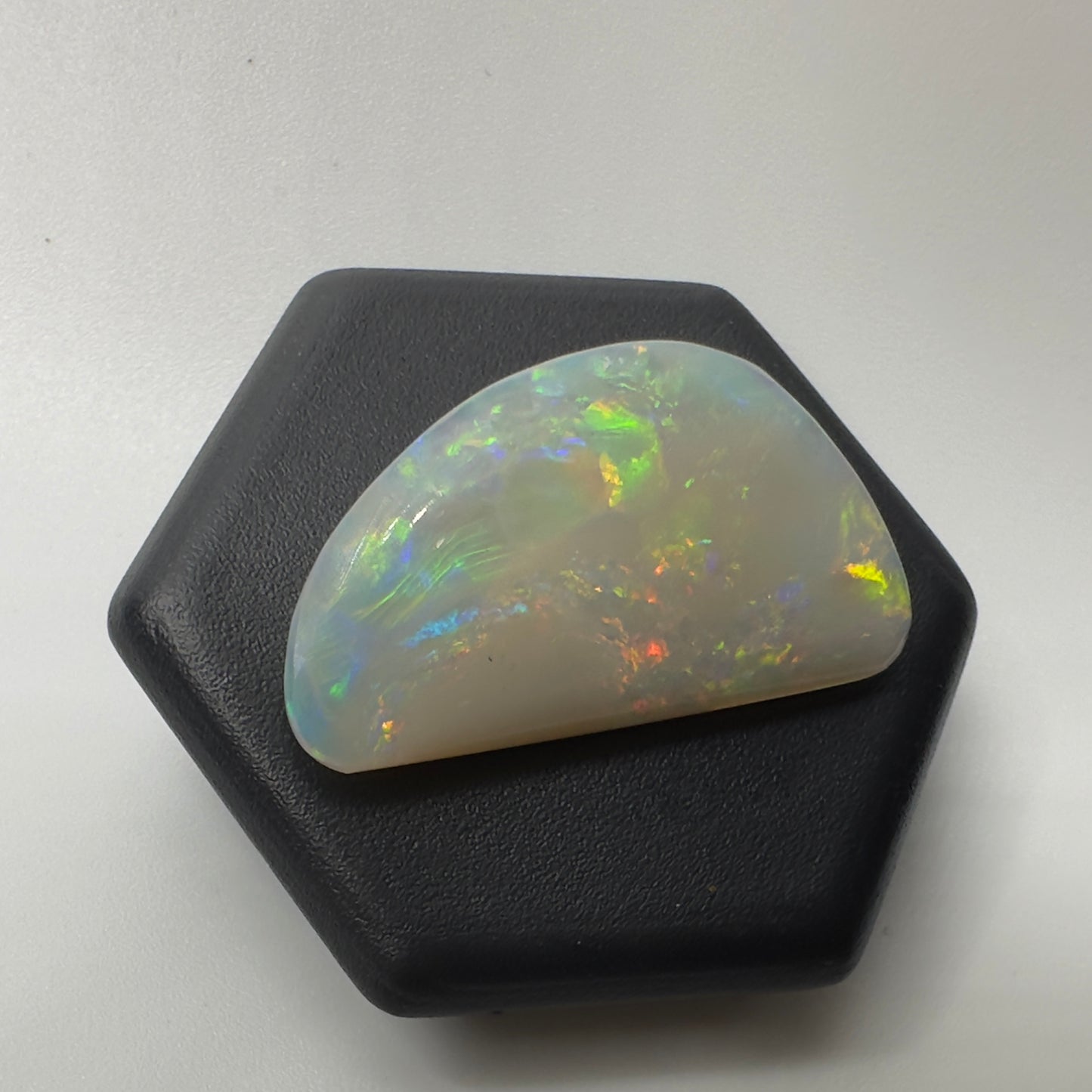 Australian Lightning Ridge Semi Black Opal 3.0carat Solid Hand Cut Luxury - Iona Opal Australia