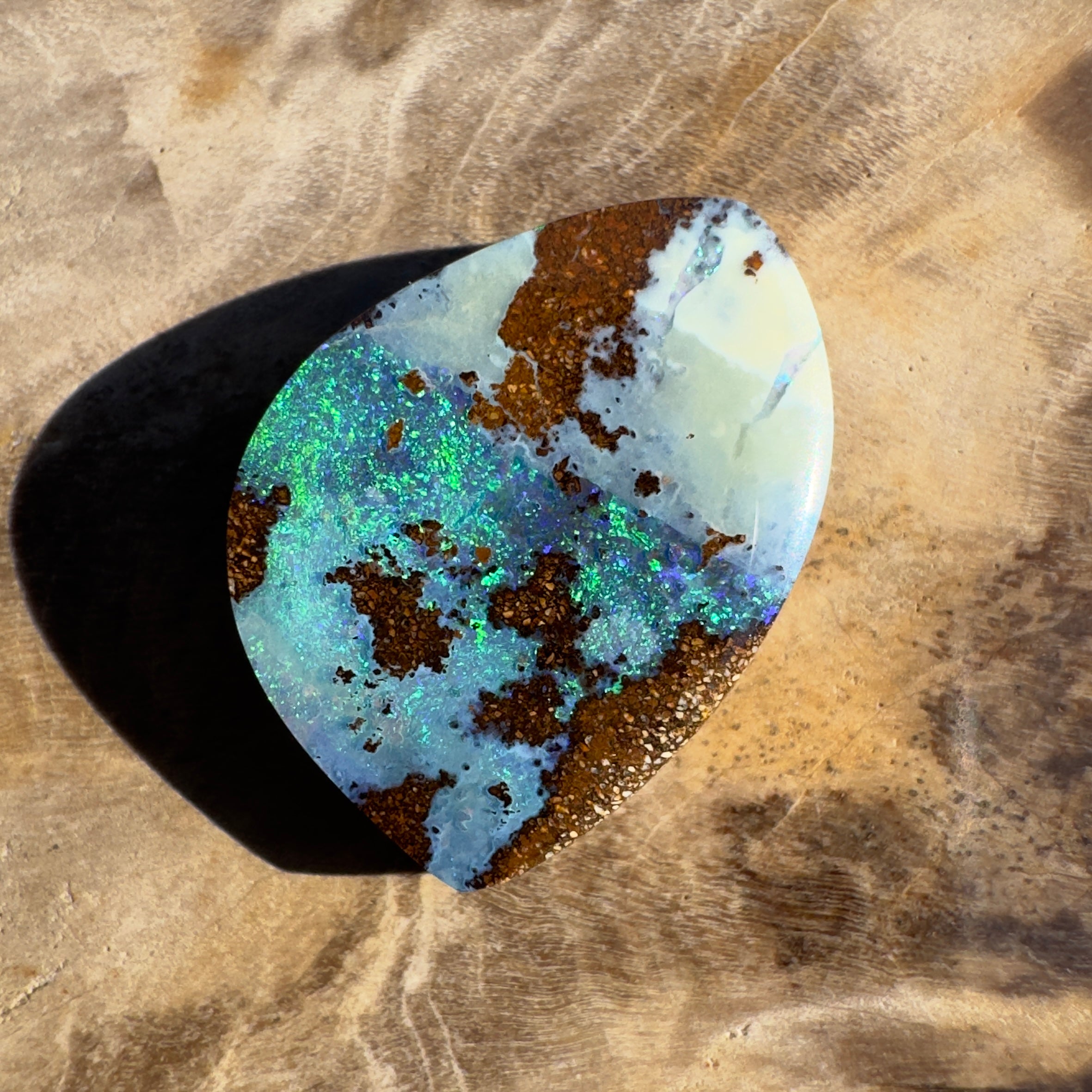 5.5ct Queensland Boulder Opal | Solid Australian Opal | Hand-Cut
