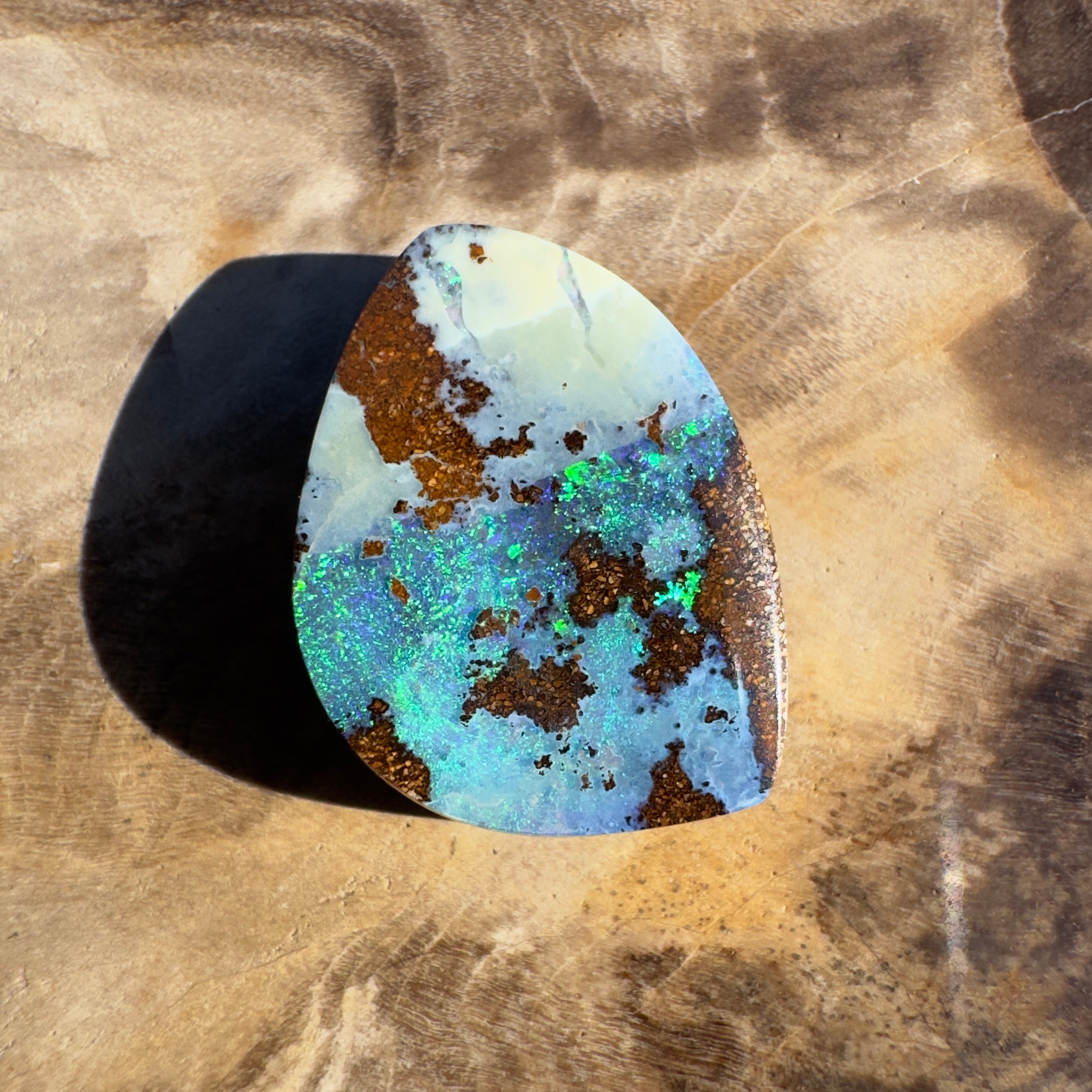 5.5ct Queensland Boulder Opal | Solid Australian Opal | Hand-Cut