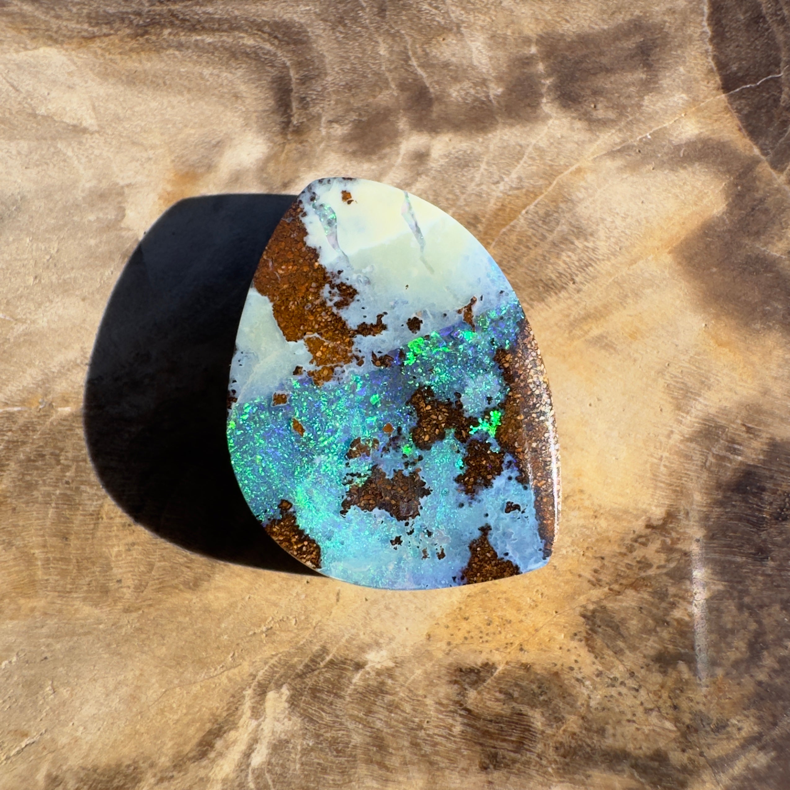 5.5ct Queensland Boulder Opal | Solid Australian Opal | Hand-Cut