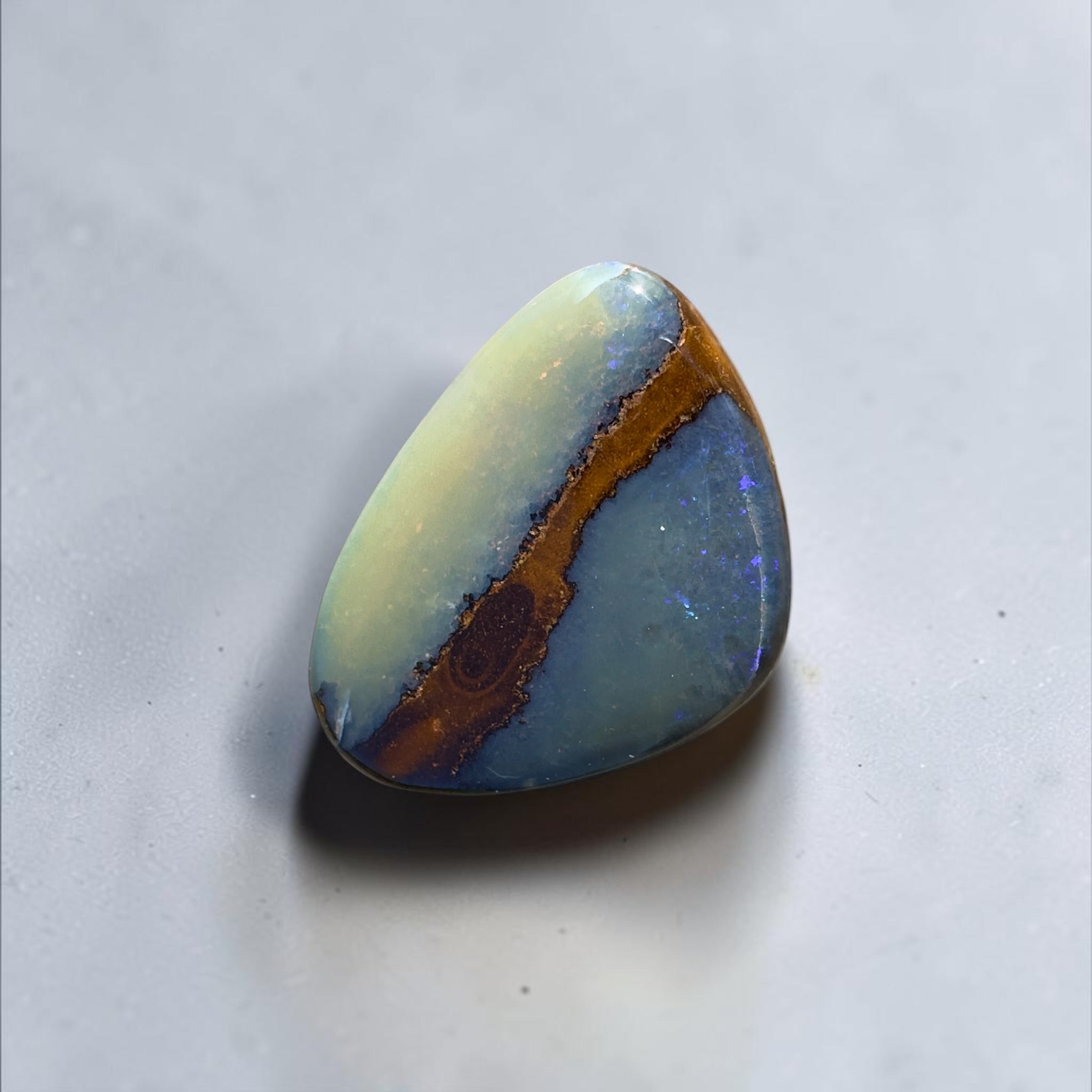 5ct Queensland Boulder Opal | Solid Australian Opal | Hand-Cut