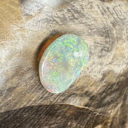 Hand-Cut Solid Lightning Ridge Opal 1.2carat