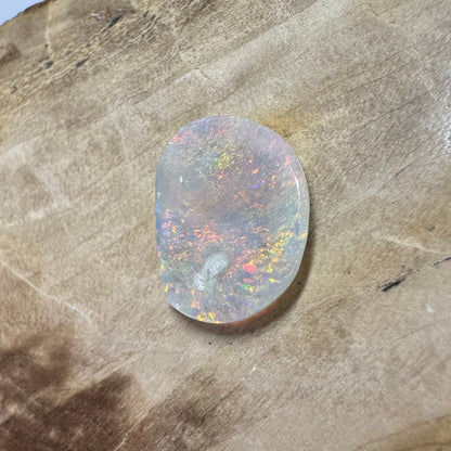 Hand-Cut Solid Lightning Ridge Opal 1.2carat