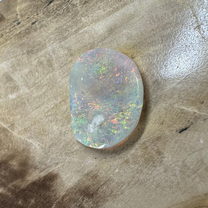 Hand-Cut Solid Lightning Ridge Opal 1.2carat