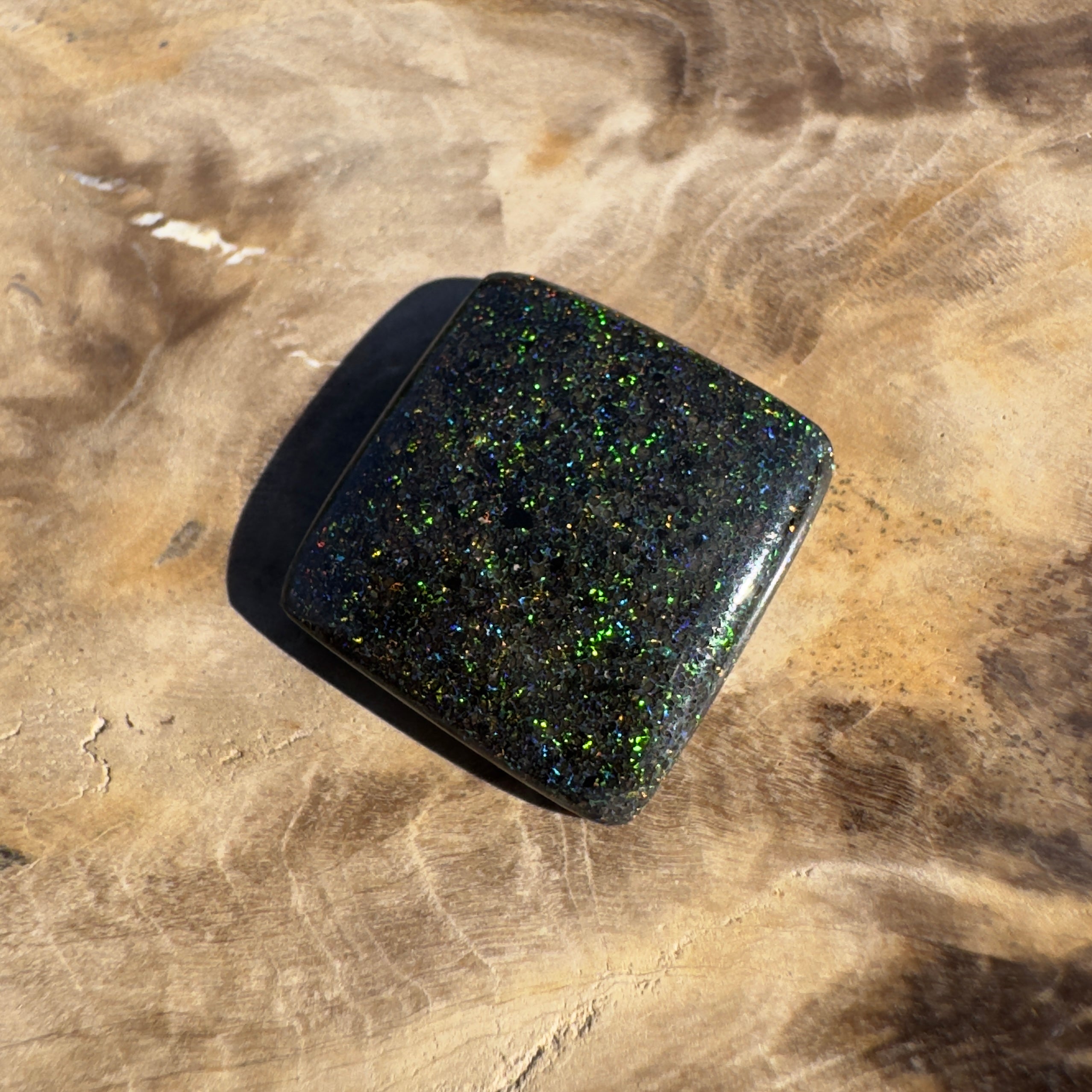 6ct Andamooka Matrix Opal | Solid Australian Opal | Hand-Cut