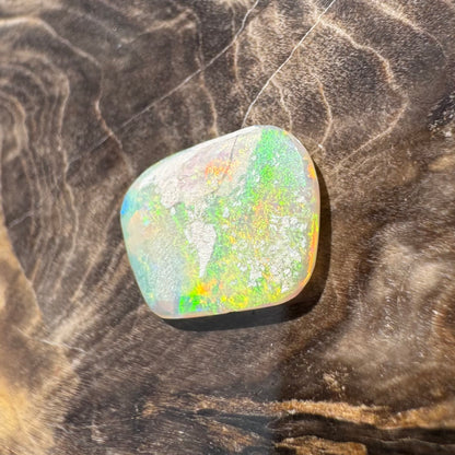 Hand-Cut Solid Lightning Ridge Opal 1.2carat