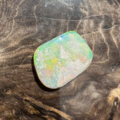 Hand-Cut Solid Lightning Ridge Opal 1.2carat