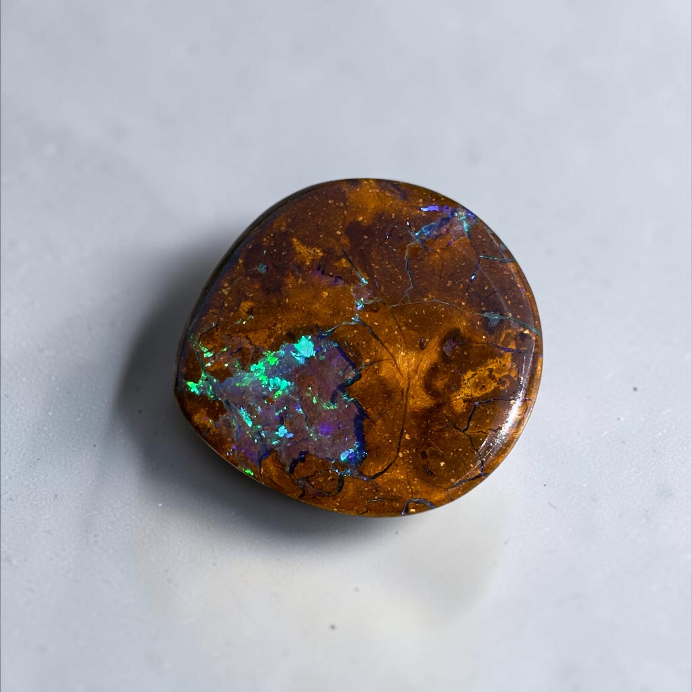 2.7ct Queensland Boulder Opal | Solid Australian Opal | Hand-Cut