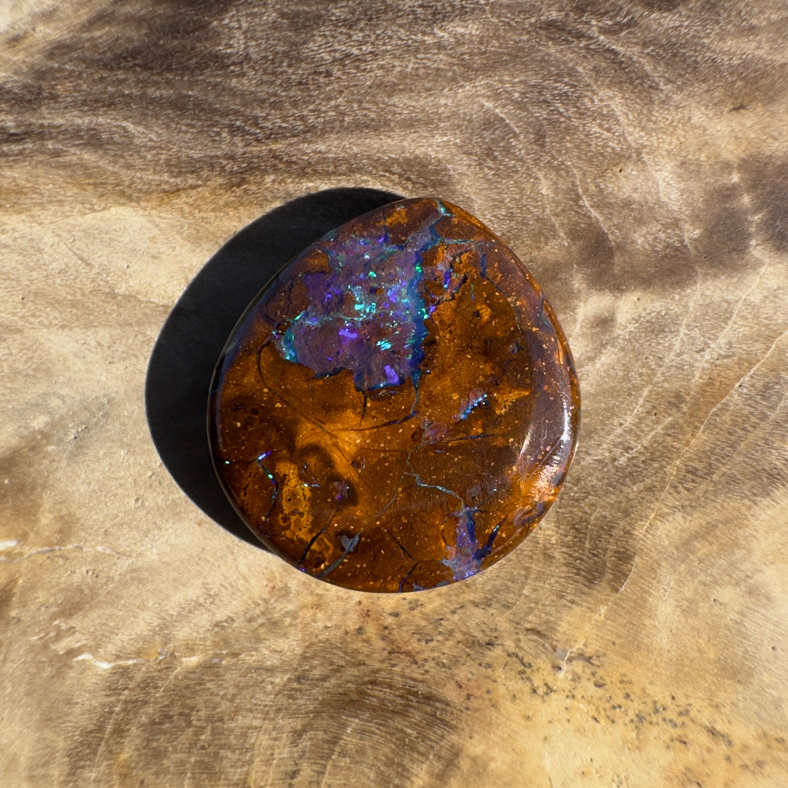 2.7ct Queensland Boulder Opal | Solid Australian Opal | Hand-Cut