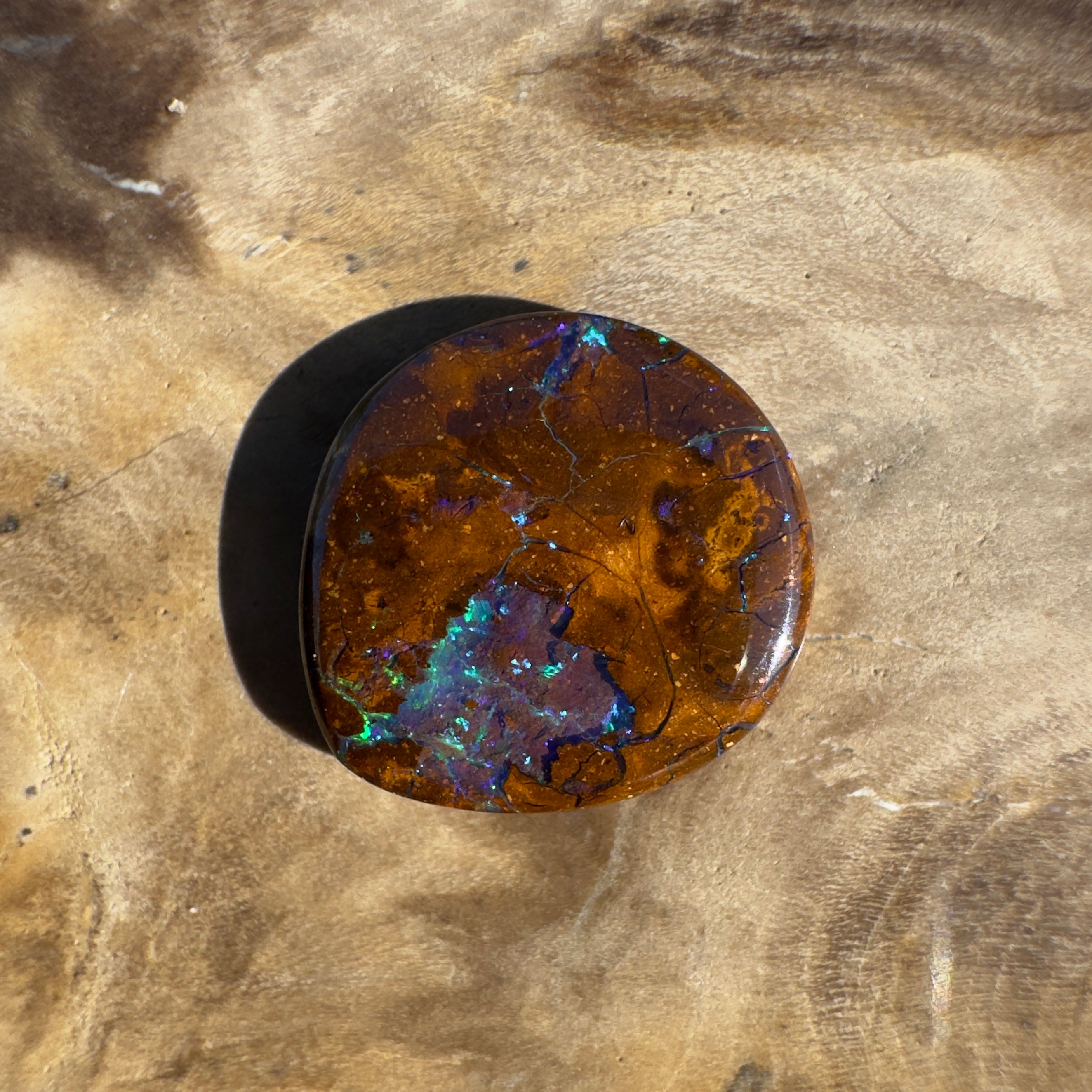 2.7ct Queensland Boulder Opal | Solid Australian Opal | Hand-Cut