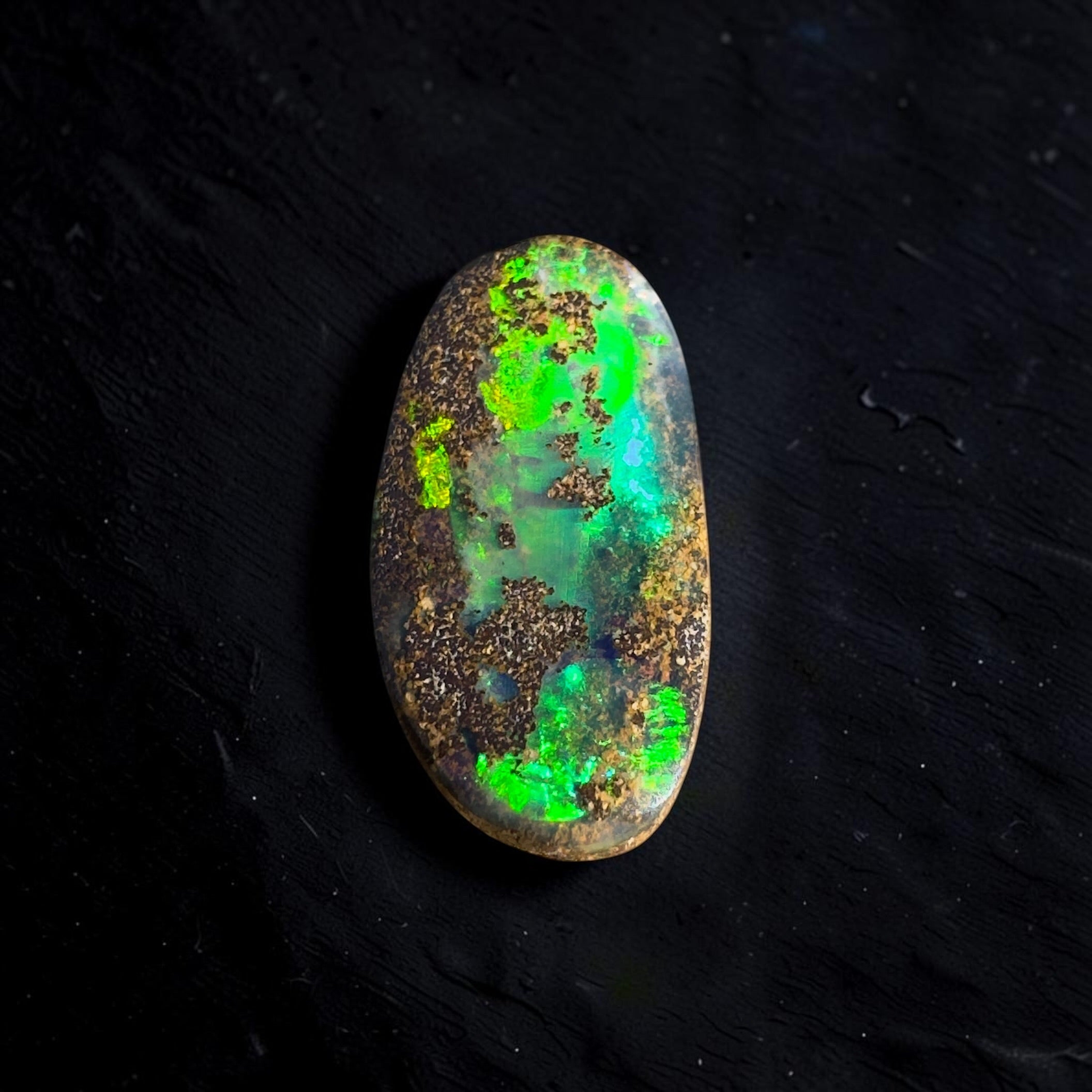 3.6ct Queensland Boulder Opal | Solid Australian Opal | Hand-Cut