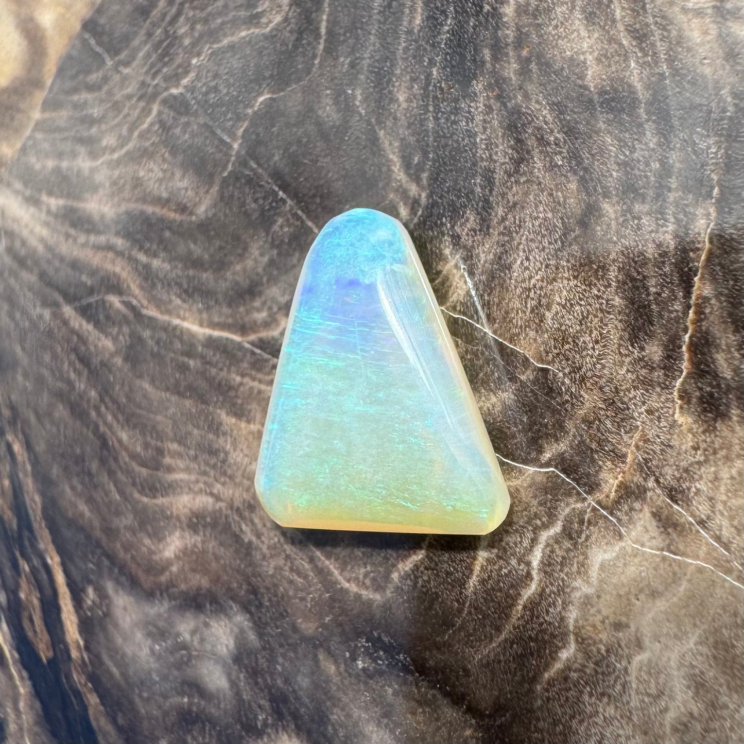 Hand-Cut Solid Lightning Ridge Opal 1.5carat