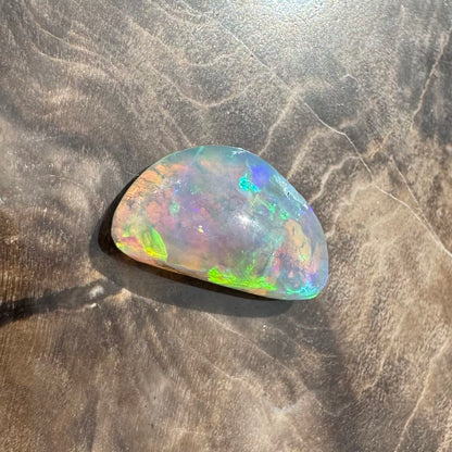 Hand-Cut Solid Lightning Ridge Opal 1.5carat