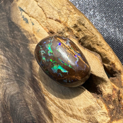 Queensland Boulder Opal 9.5carat Solid Hand-Cut Luxury