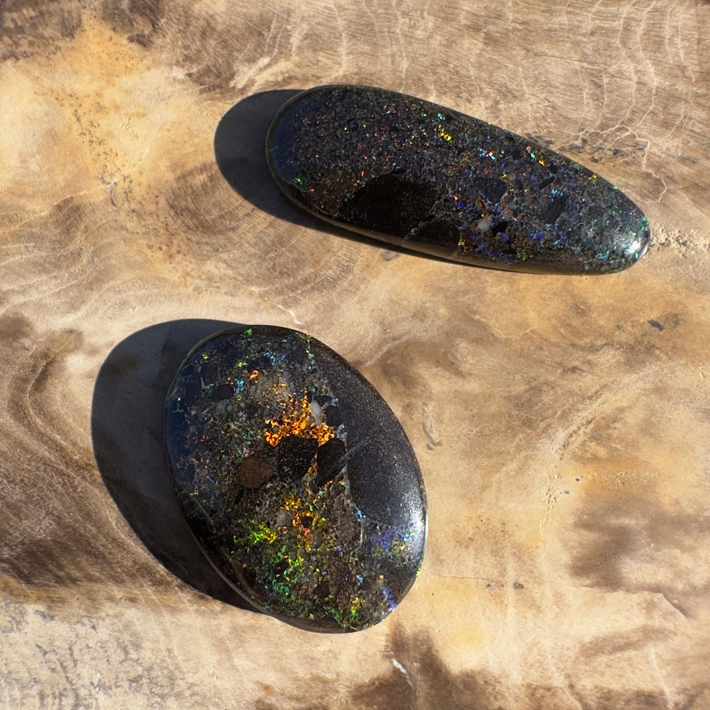 14ct Parcel Andamooka Matrix Opal | Solid Australian Opal | Hand-Cut