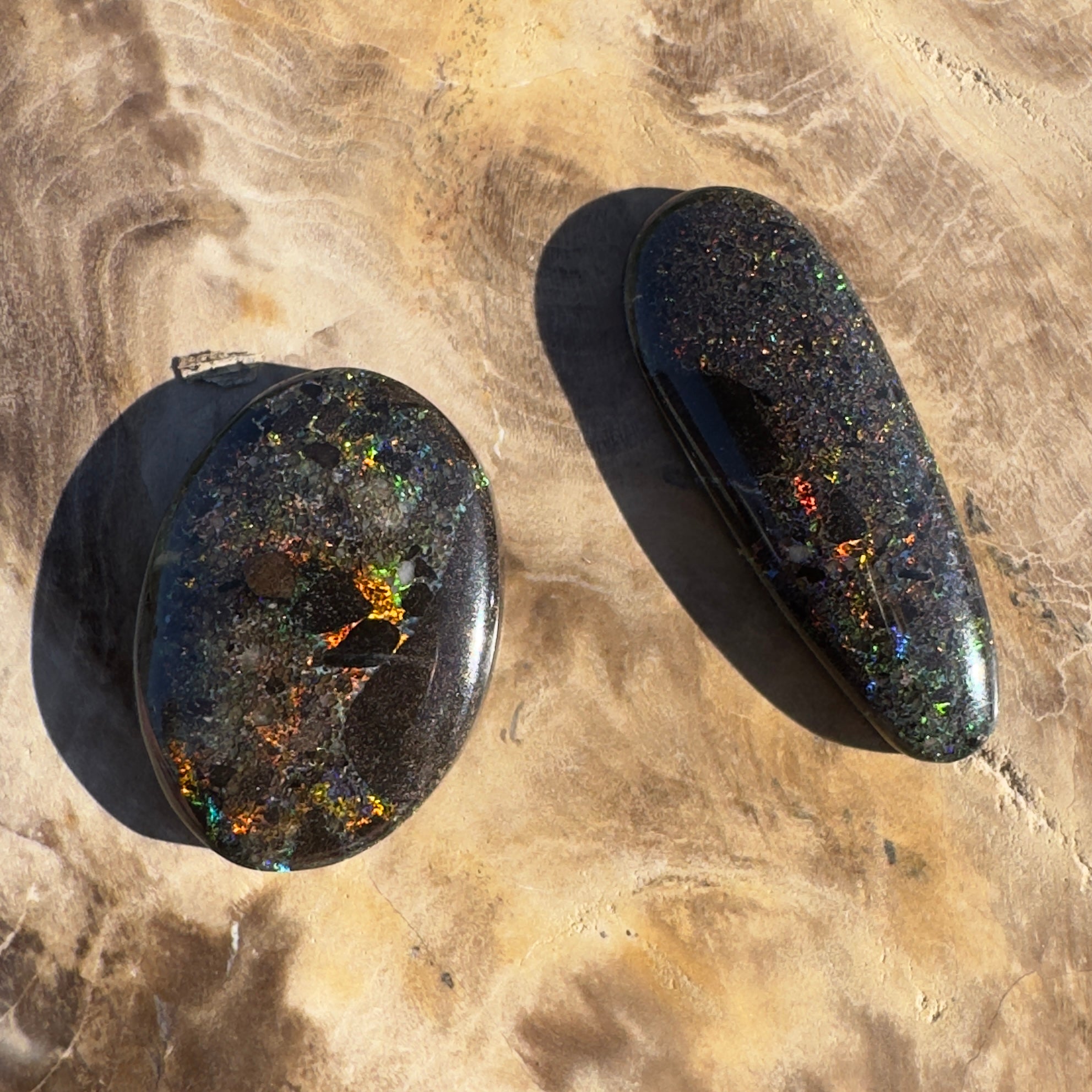 14ct Parcel Andamooka Matrix Opal | Solid Australian Opal | Hand-Cut