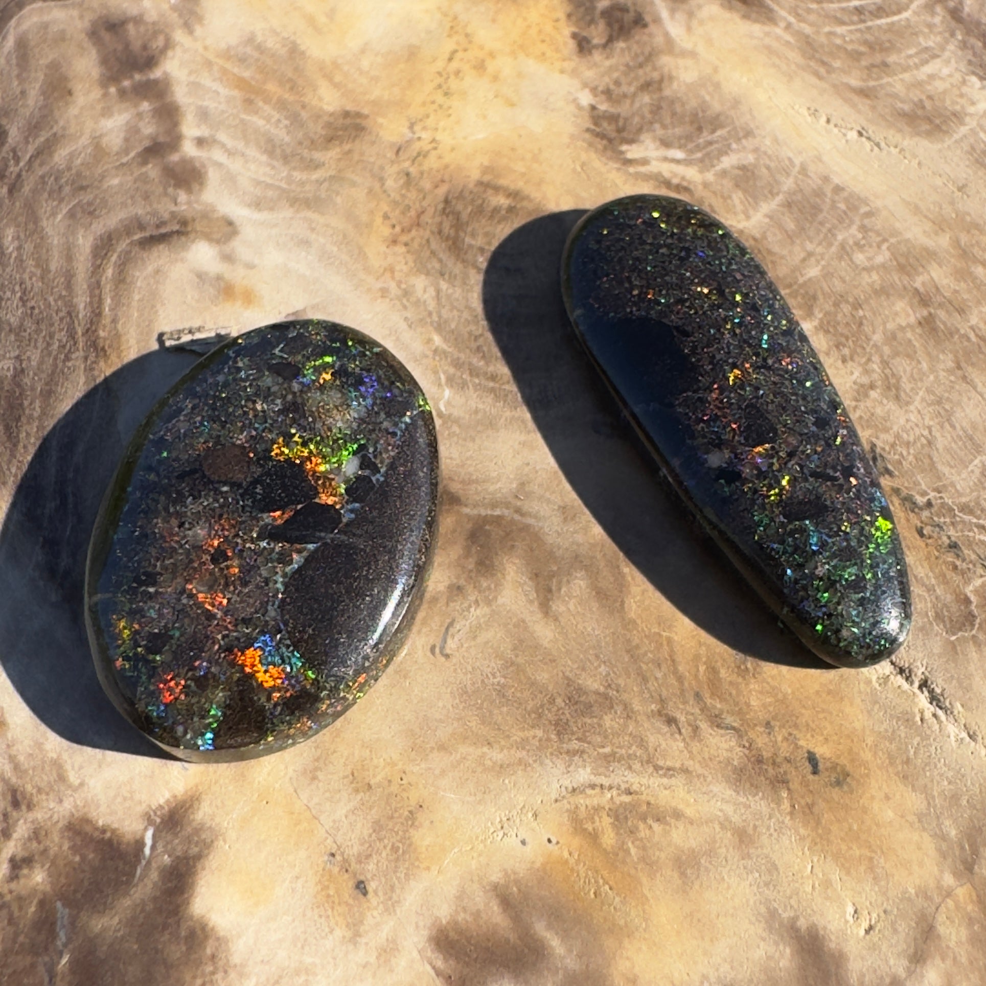14ct Parcel Andamooka Matrix Opal | Solid Australian Opal | Hand-Cut